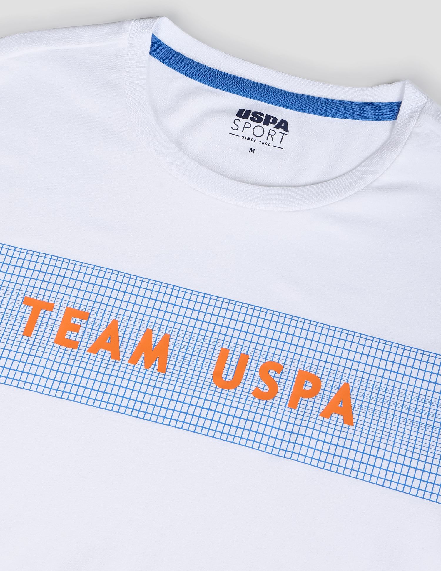 Digital Logo Performance T-Shirt White - U.S. POLO ASSN. | Large