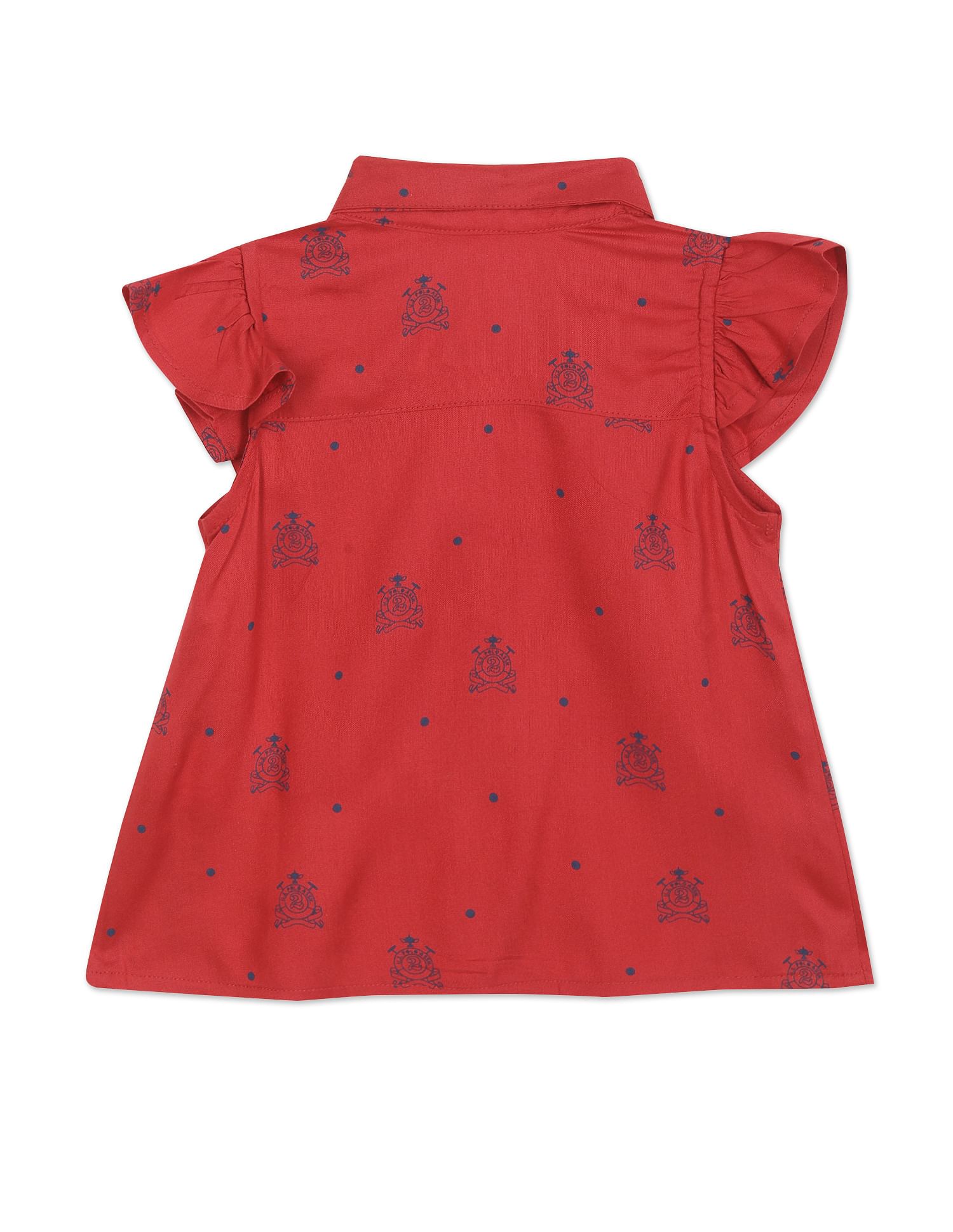 Sleeveless Printed Top Red - U.S. POLO ASSN. | Large