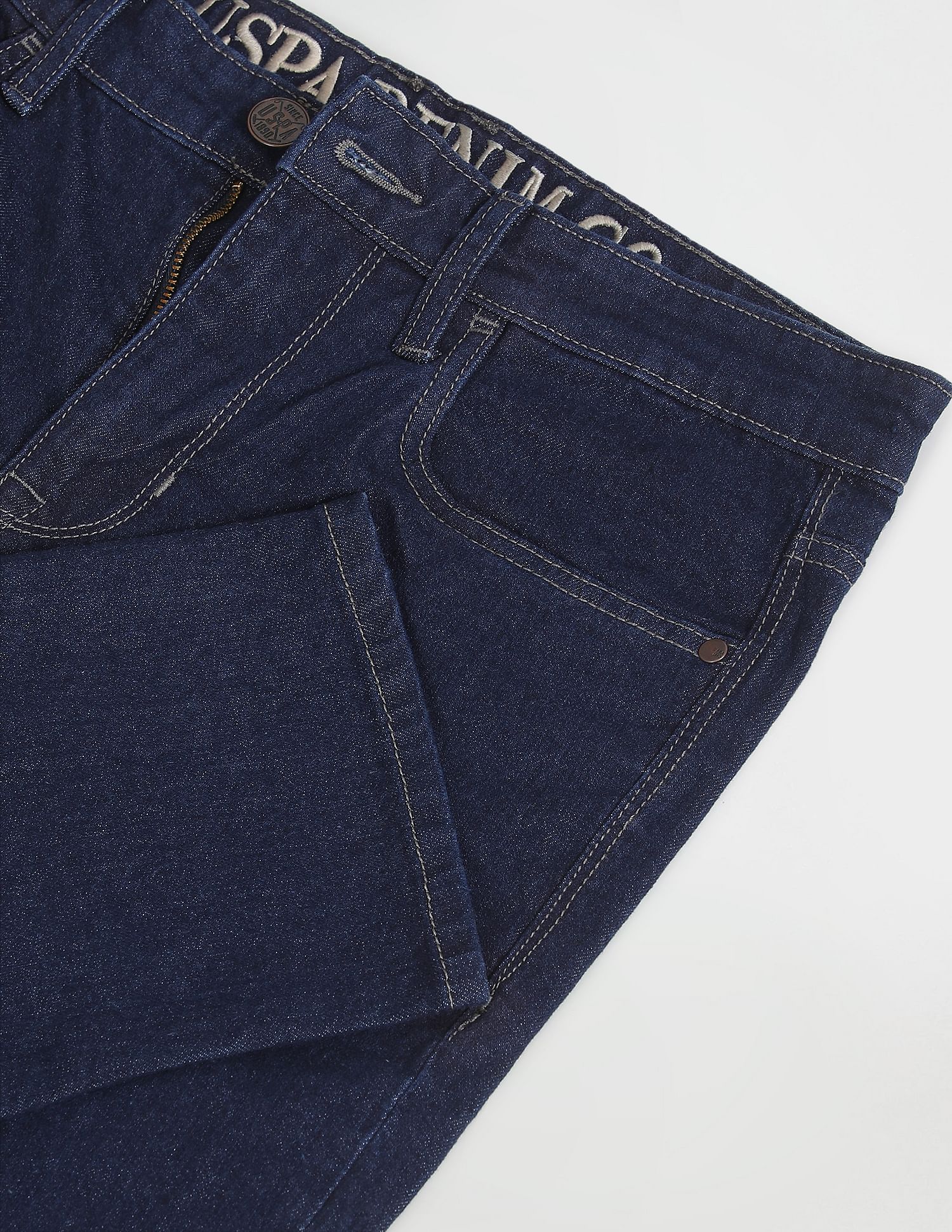 Mid Rise Regallo Skinny Fit Jeans Blue - U.S. Polo Assn. India | Large