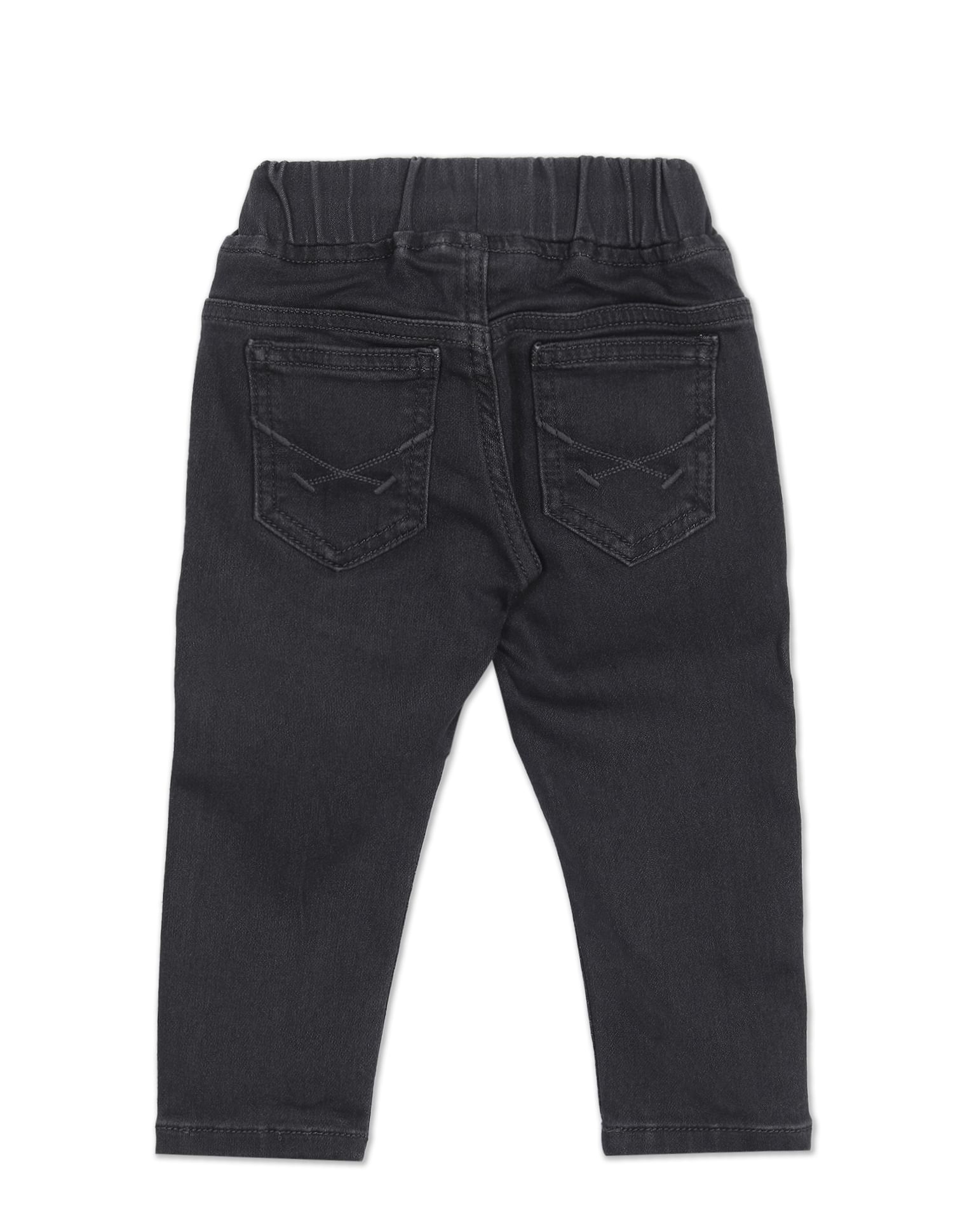 Drawstring Cord Rinsed Jeans Grey - U.S. POLO ASSN. | Large