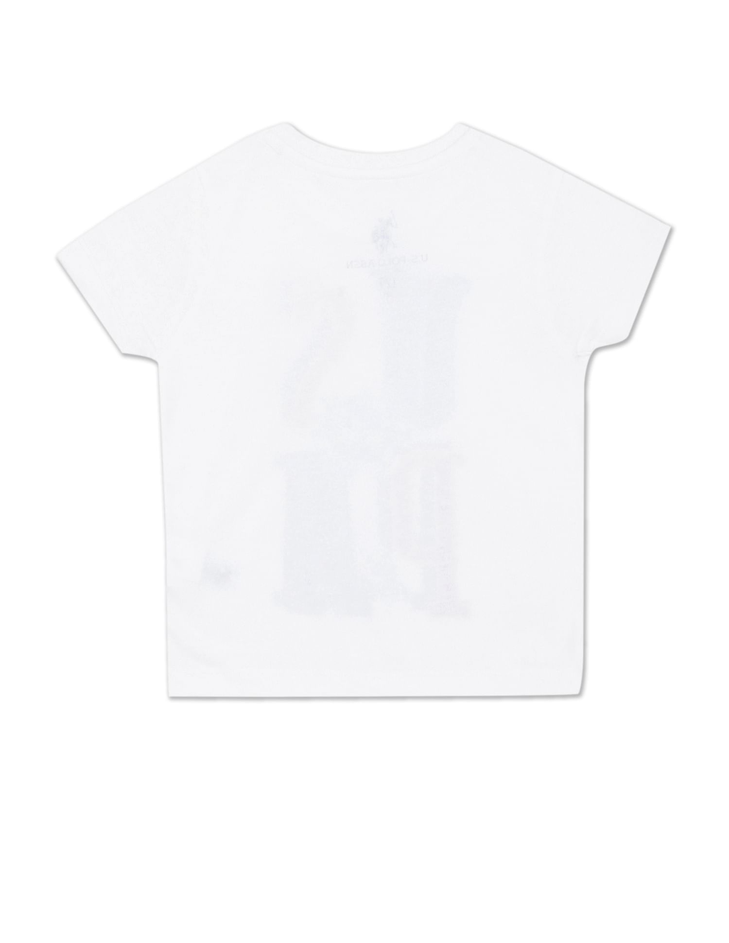 Cotton Graphic Print T-Shirt White - U.S. POLO ASSN. | Large