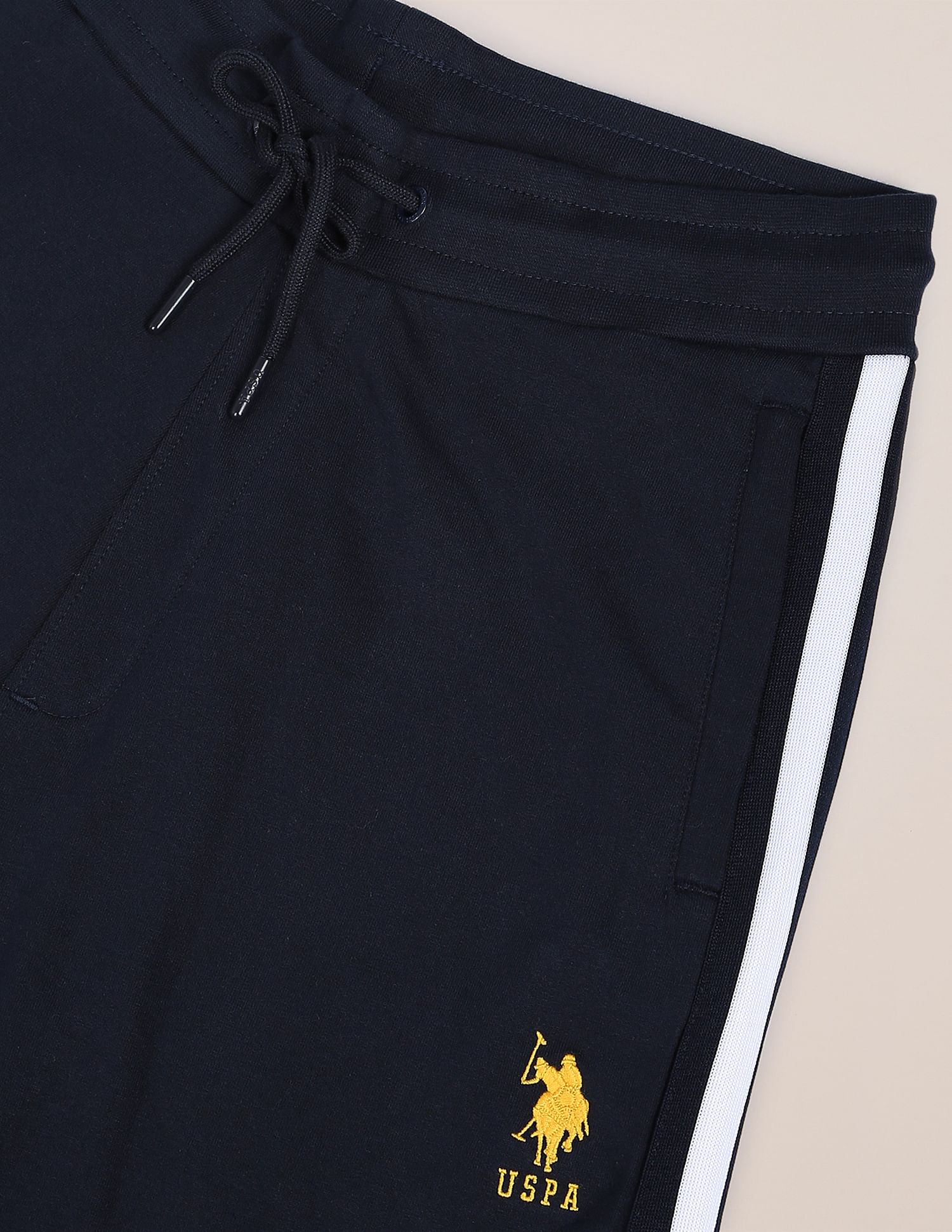 Solid Cotton Joggers Navy - U.S. POLO ASSN. | Large