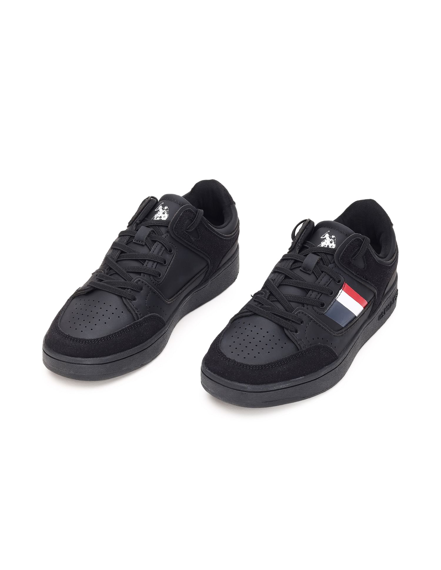 Brand Stripe Adalyn Sneakers Black - U.S. POLO ASSN. | Large