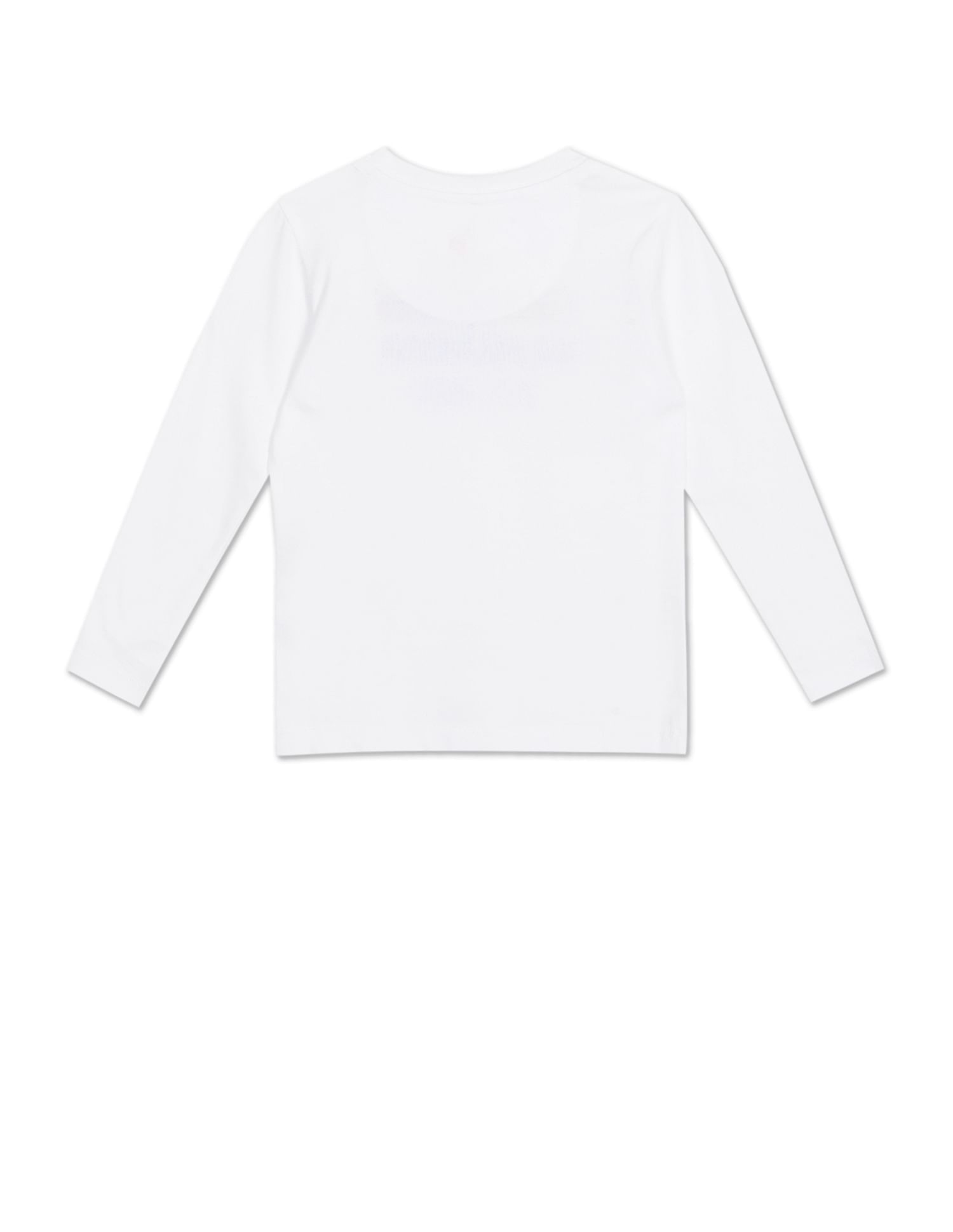 Crew Neck Brand Print T-Shirt White - U.S. POLO ASSN. | Large