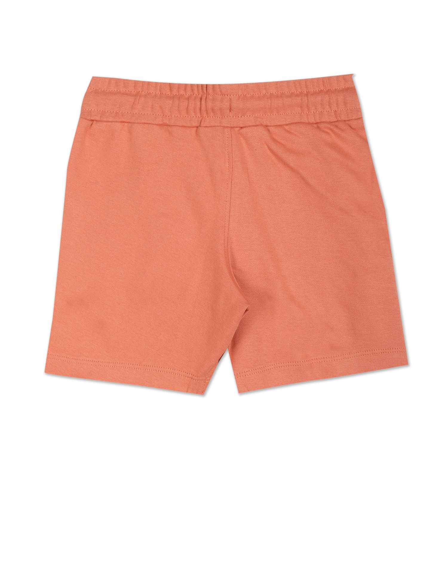 Solid Knit Coordinate Shorts Rust - U.S. POLO ASSN. | Large
