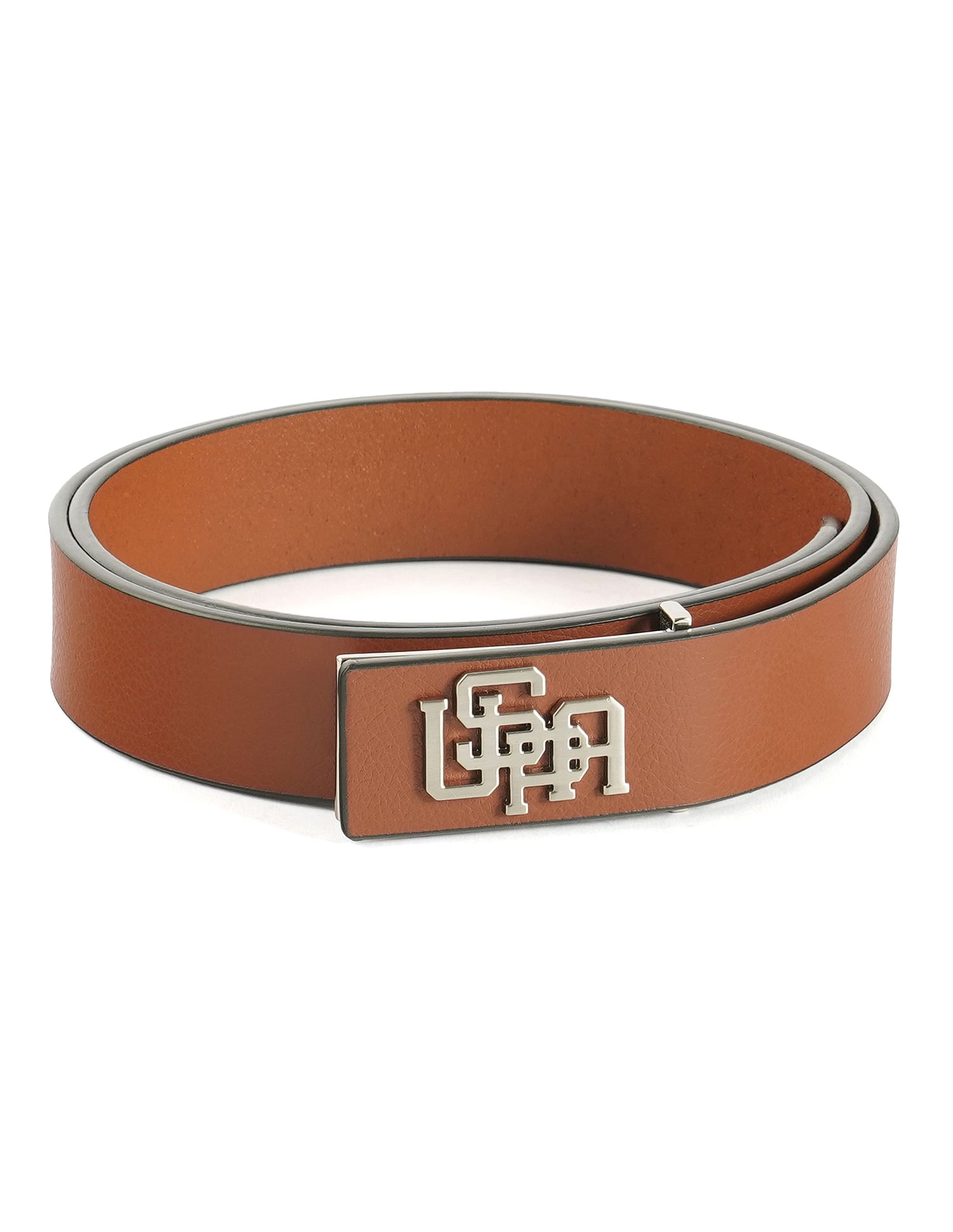 Single Side Chino Belt Tan - U.S. Polo Assn. India | Large