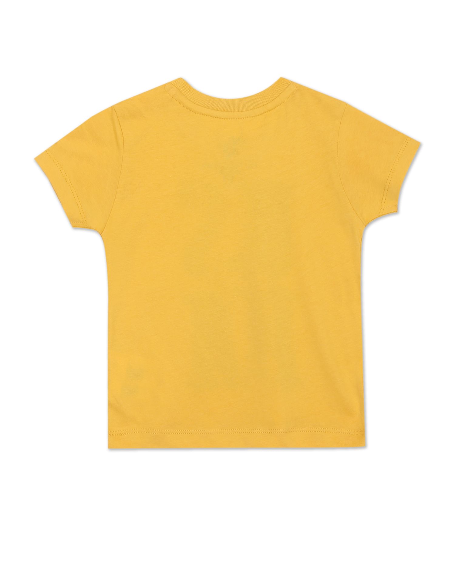 Cotton Graphic Print T-Shirt Mustard - U.S. POLO ASSN. | Large