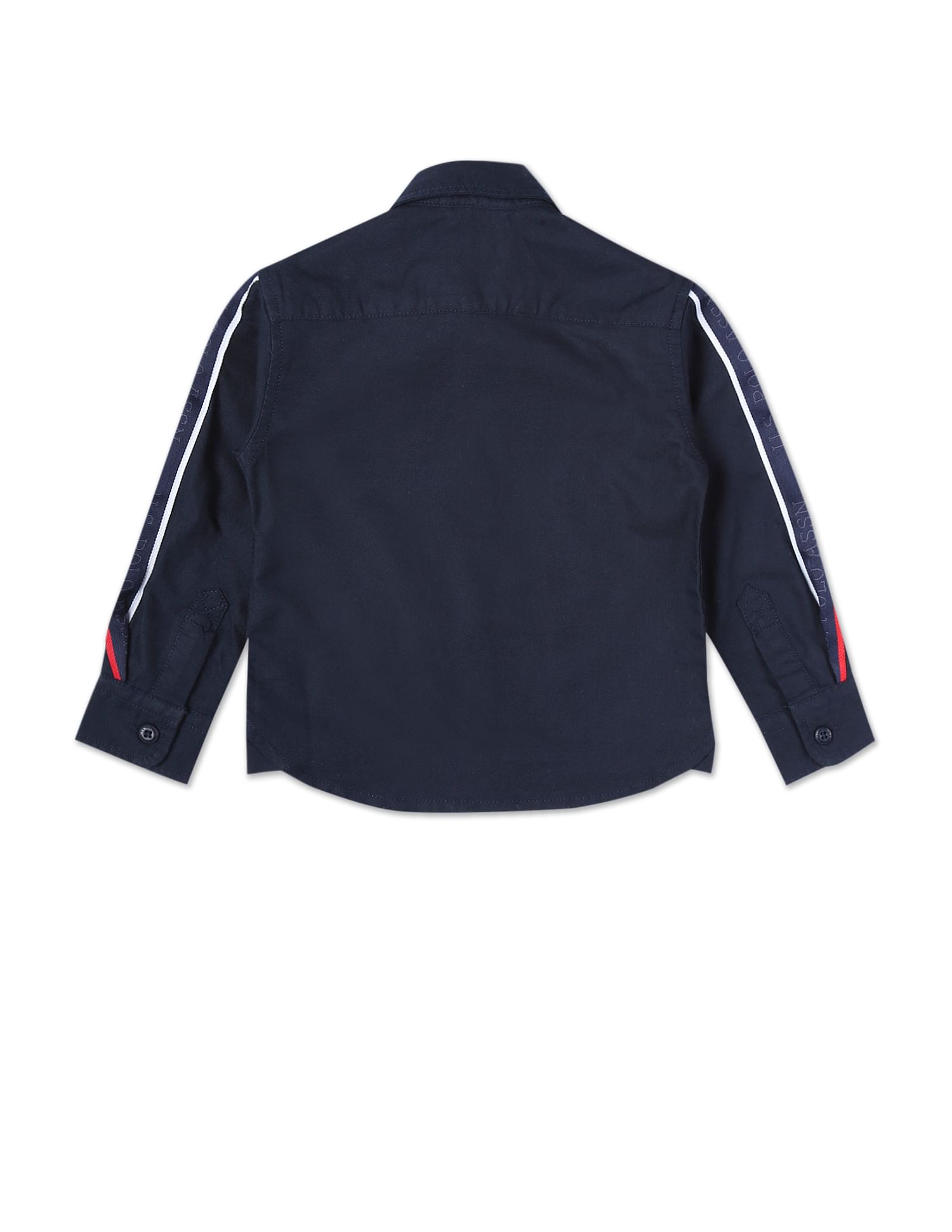 Brand Tape Festive Shirt Navy - U.S. POLO ASSN. | Large