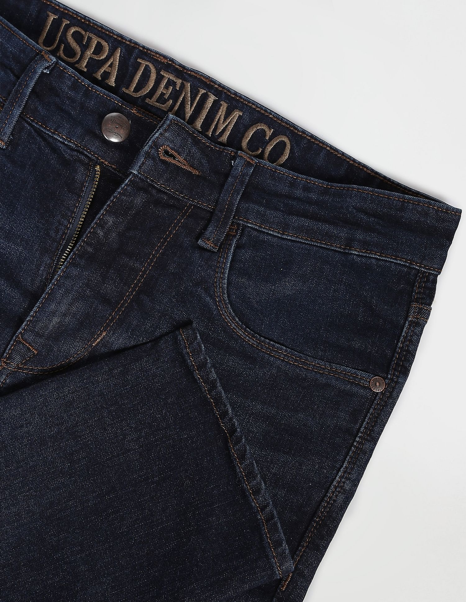 Mid Rise Regallo Skinny Fit Jeans Blue - U.S. Polo Assn. India | Large