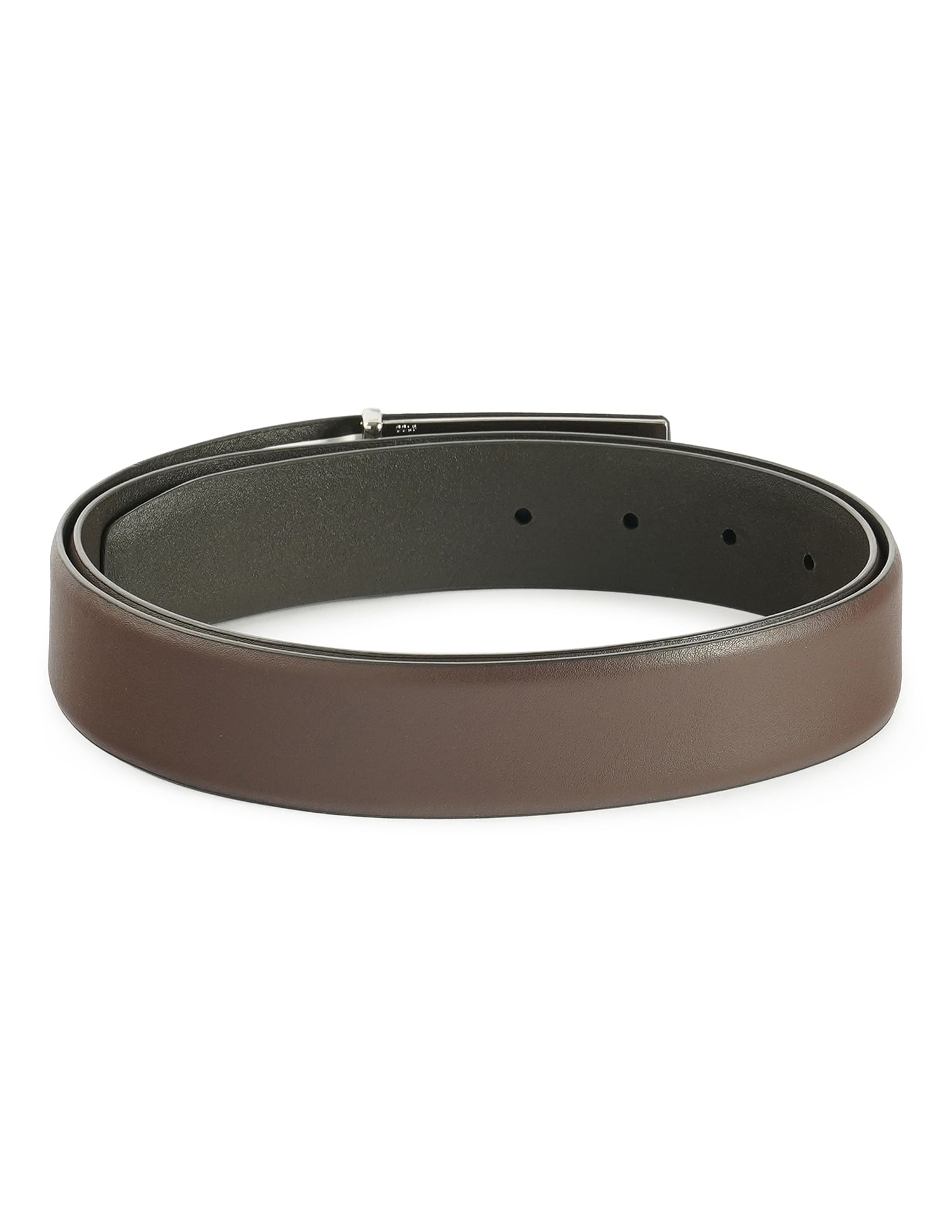 Single Side Chino Belt Brown - U.S. POLO ASSN. | Large