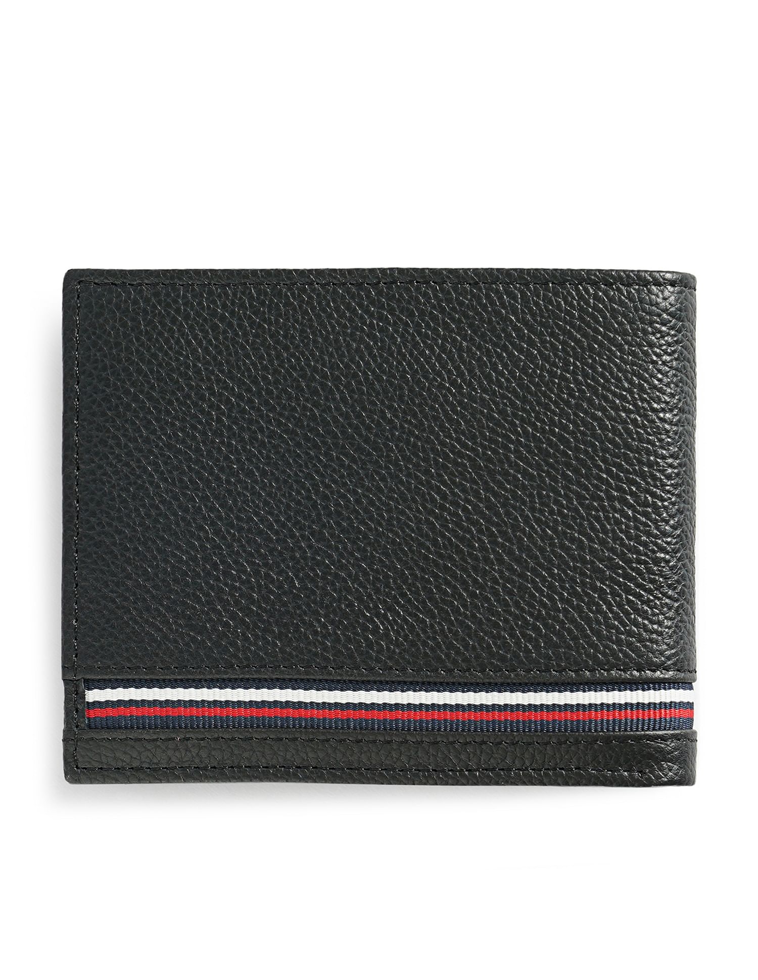 Bi-Fold Textured Wallet Black - U.S. POLO ASSN. | Large