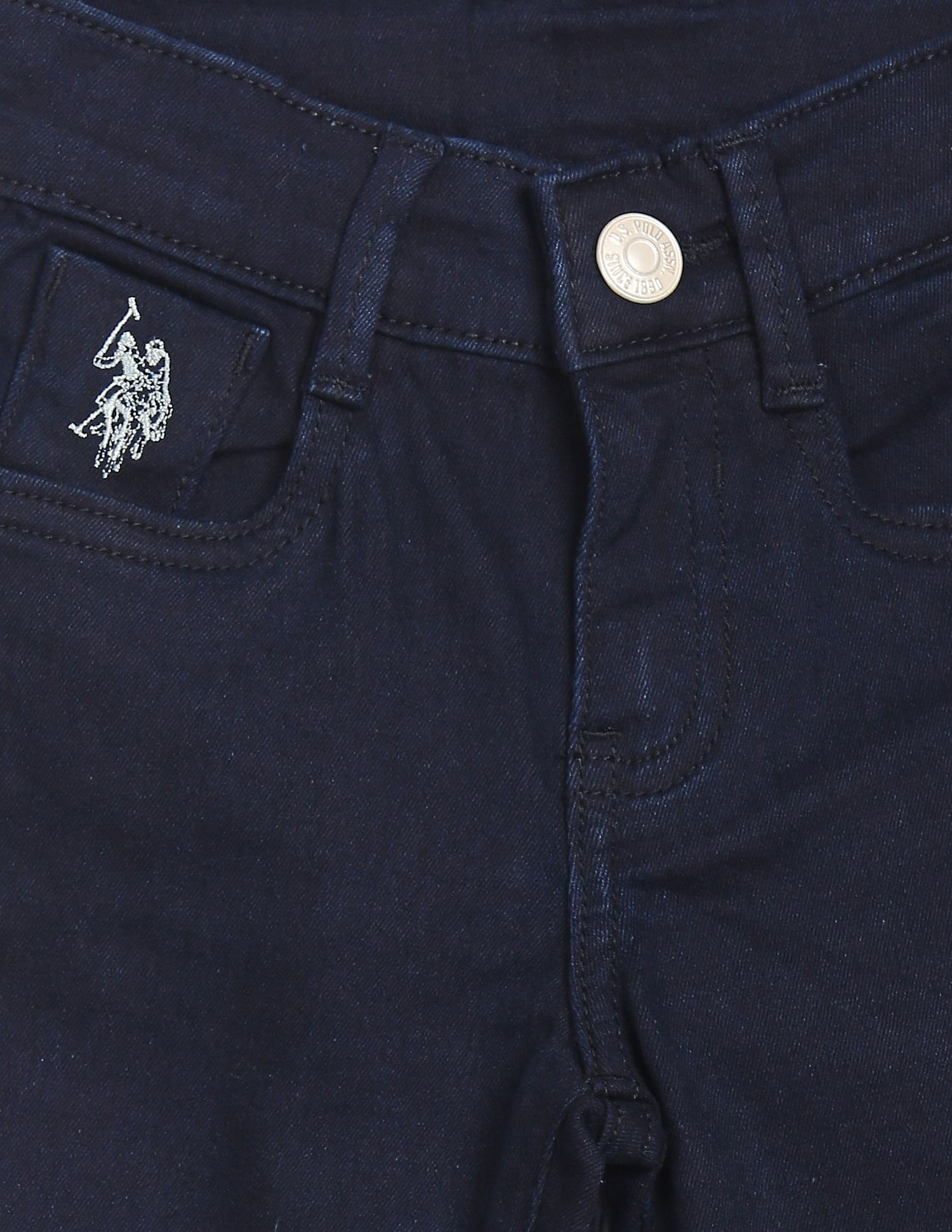 Dark Wash Bootcut Jeans Dark Blue - U.S. Polo Assn. India | Large