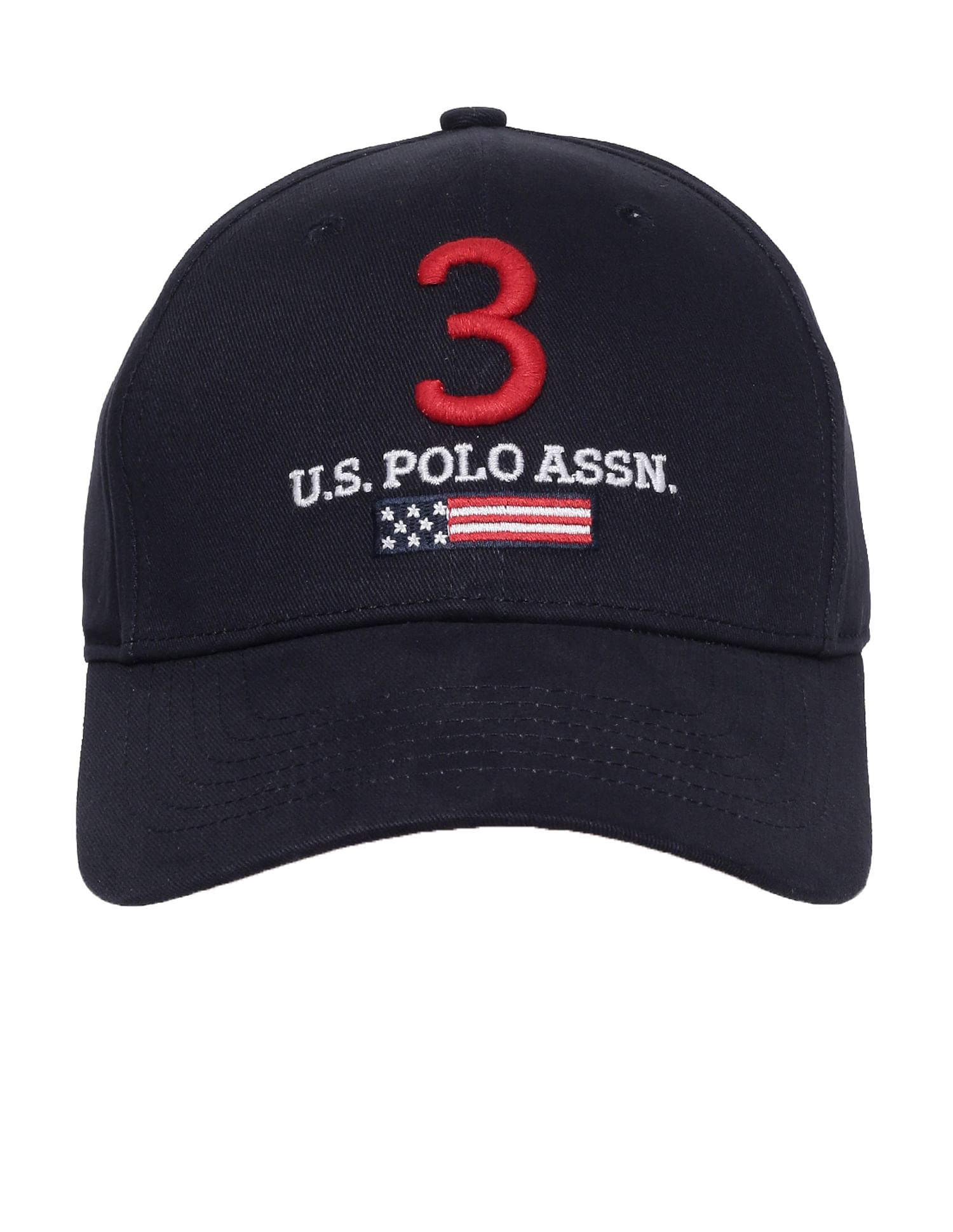 Cotton Solid Lisbon Cap Indigo - U.S. POLO ASSN. | Large