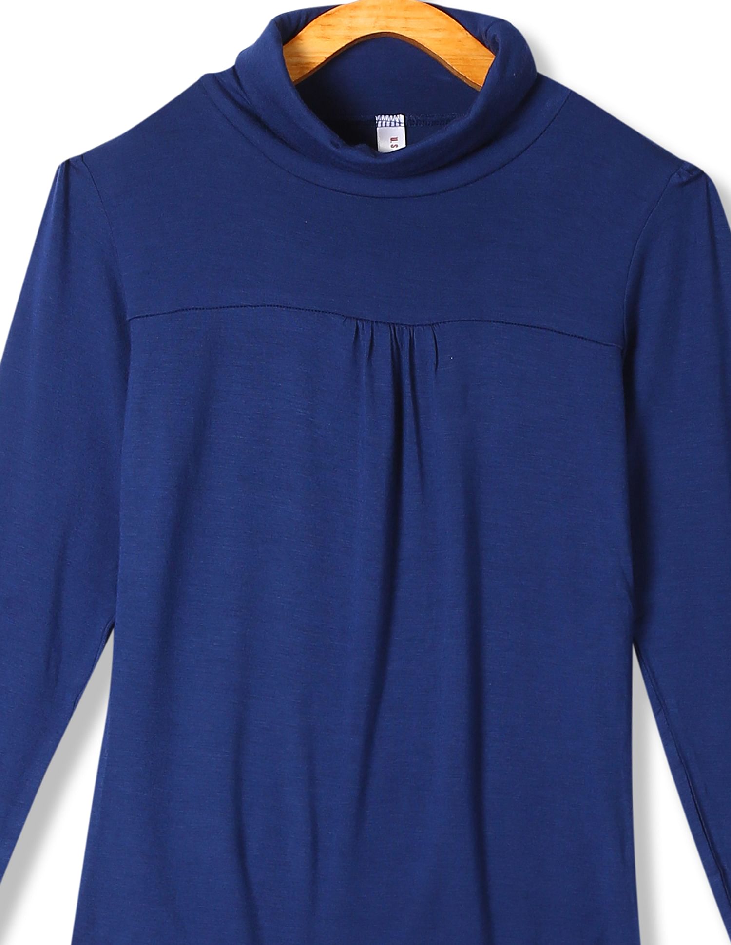 Girls Standard Fit Turtle Neck T-Shirt Navy - U.S. POLO ASSN. | Large