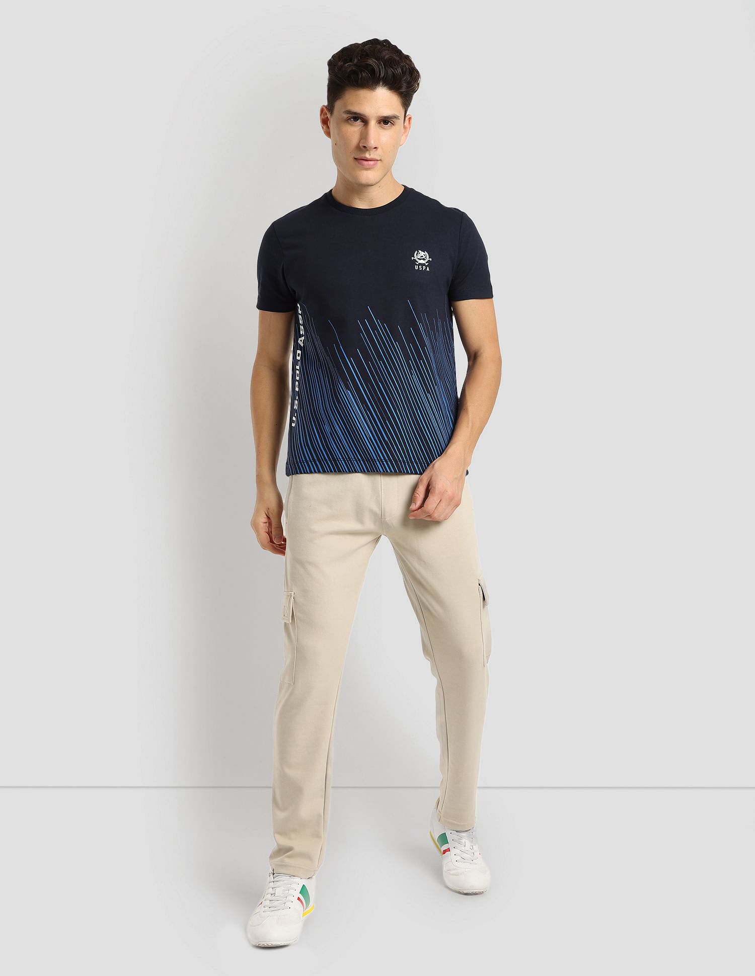 Graphic Sport T-Shirt Navy - U.S. POLO ASSN. | Large