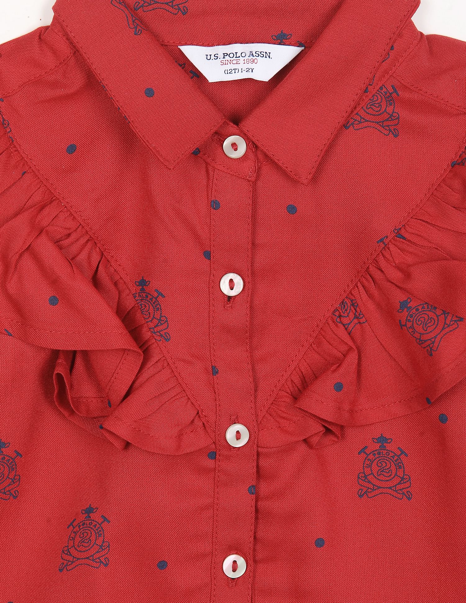 Sleeveless Printed Top Red - U.S. POLO ASSN. | Large