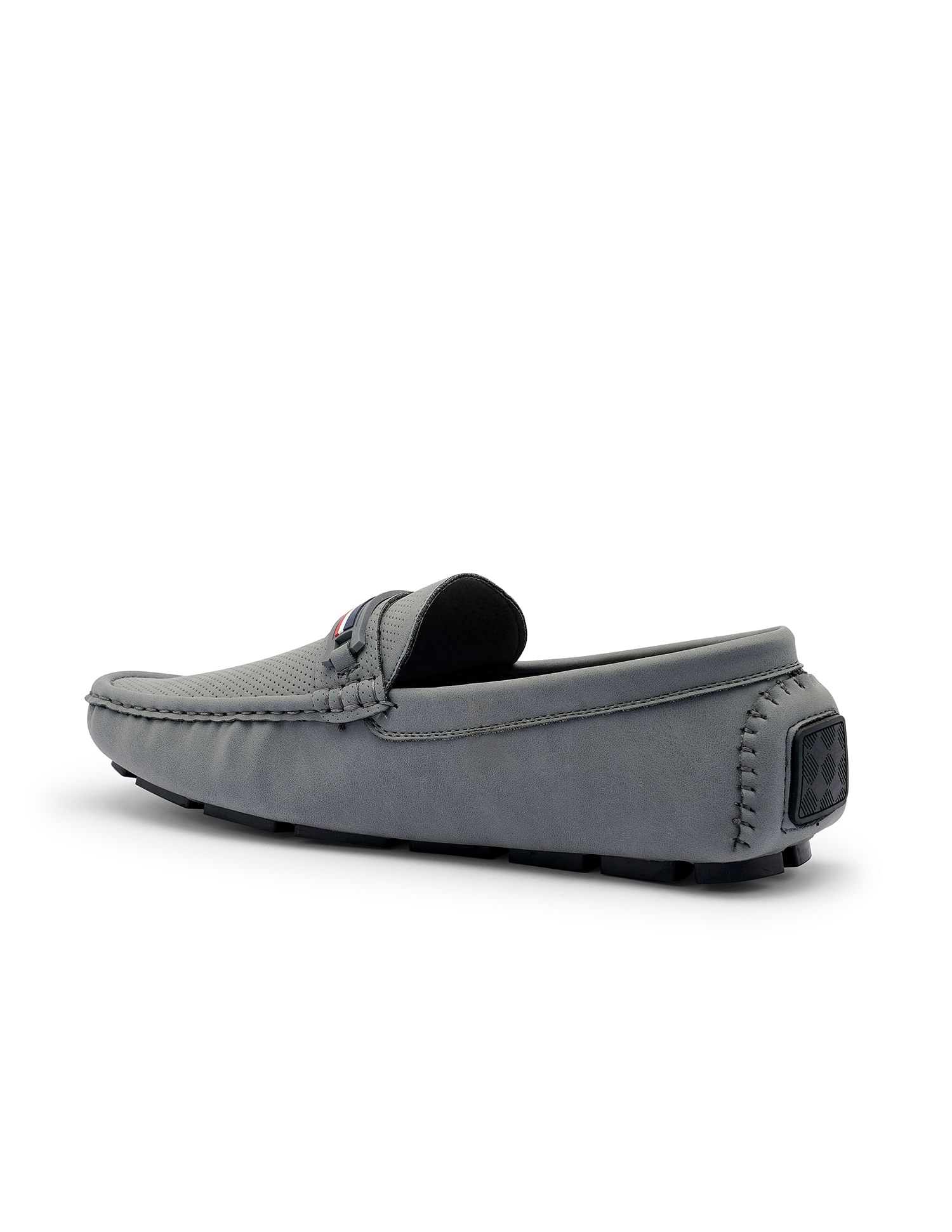 Men Solid Barnes 2.0 Slip On Shoes Grey - U.S. Polo Assn. India | Large
