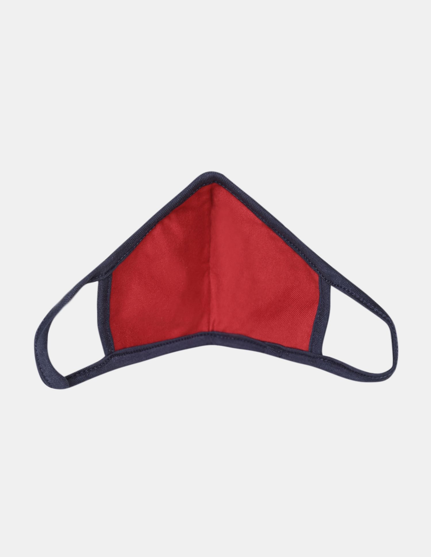 Unisex Kids Triple Layer Antiviral Outdoor Face Masks - Pack Of 3 Red - U.S. POLO ASSN. | Large