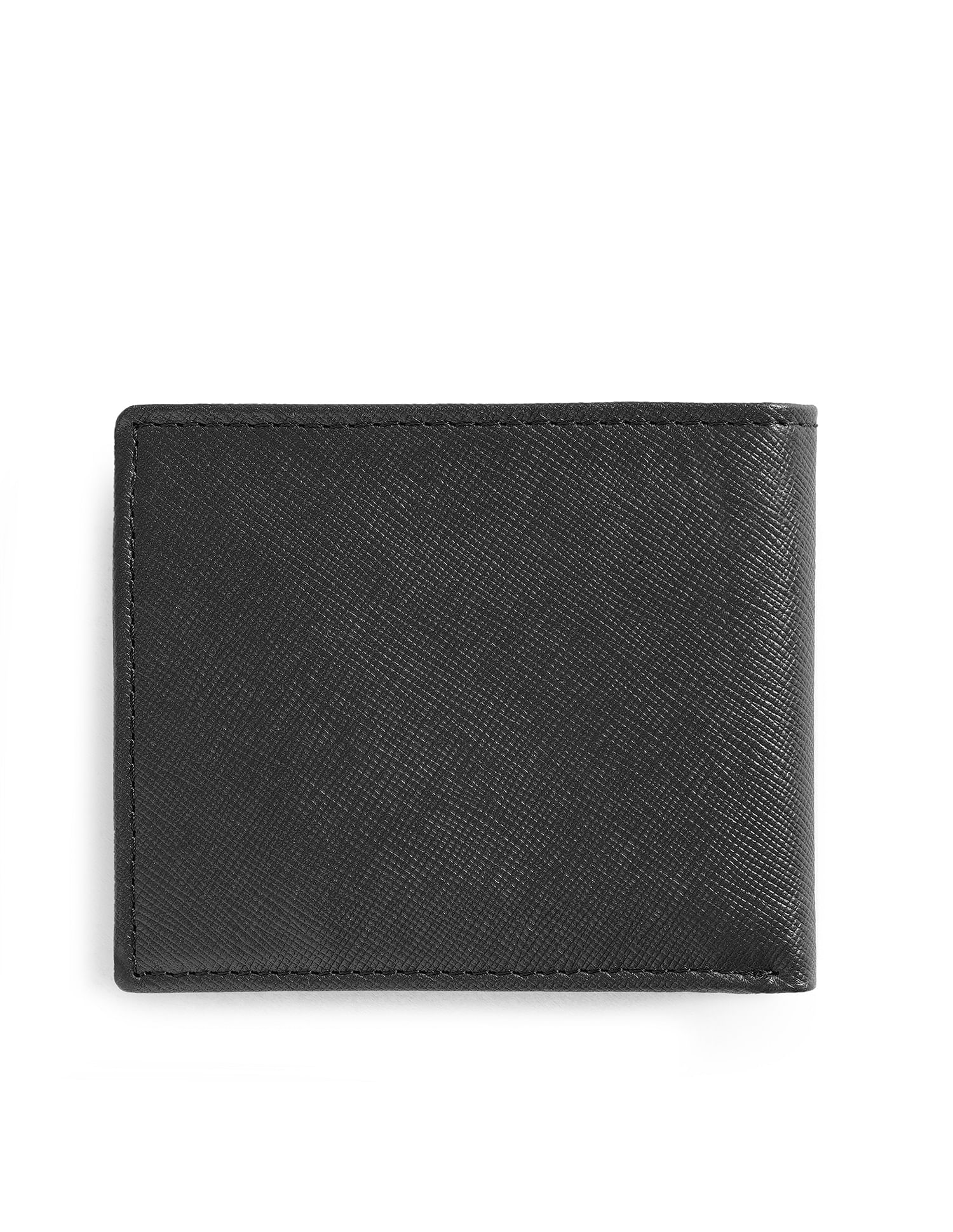 Bi-Fold Textured Wallet Black - U.S. POLO ASSN. | Large