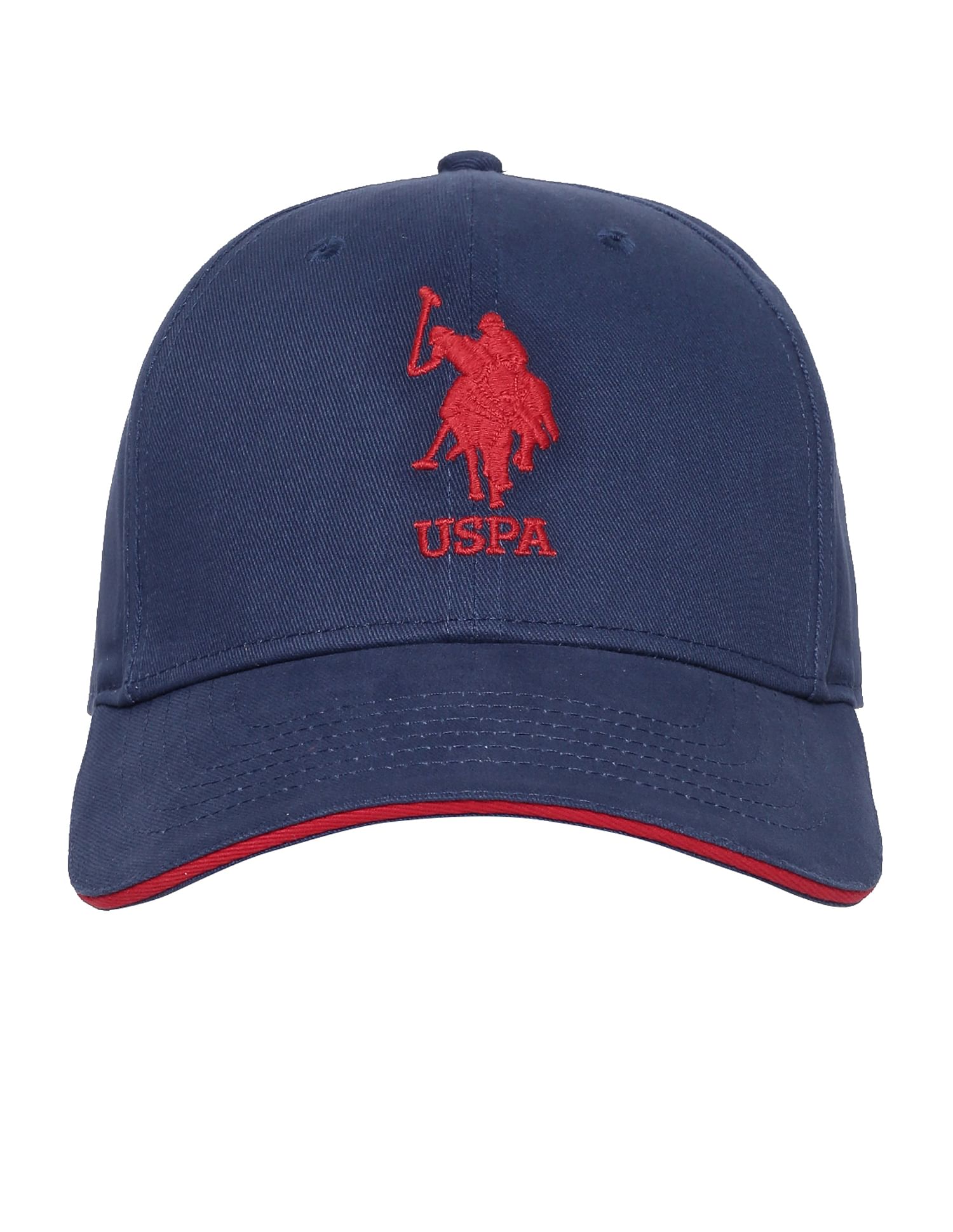 Cotton Solid Lugo Cap Light Indigo - U.S. POLO ASSN. | Large