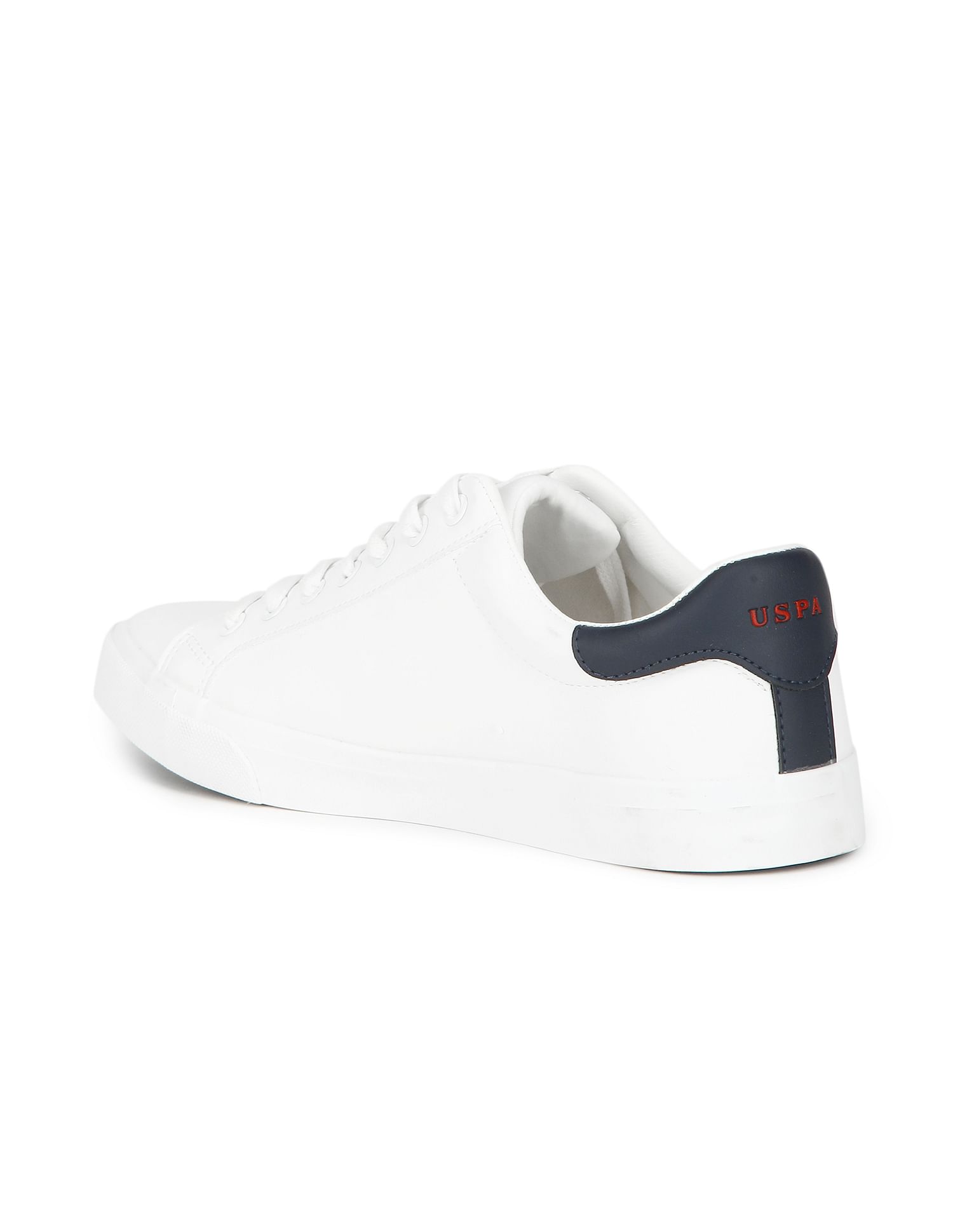 Men White Lace Up Canvas Madryn 2.0 Sneakers – U.S. Polo Assn. India