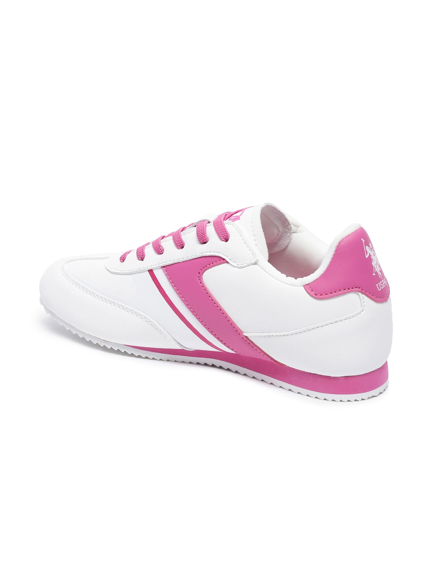 Women Colour Block Valery Sneakers Off White - U.S. POLO ASSN. | Large