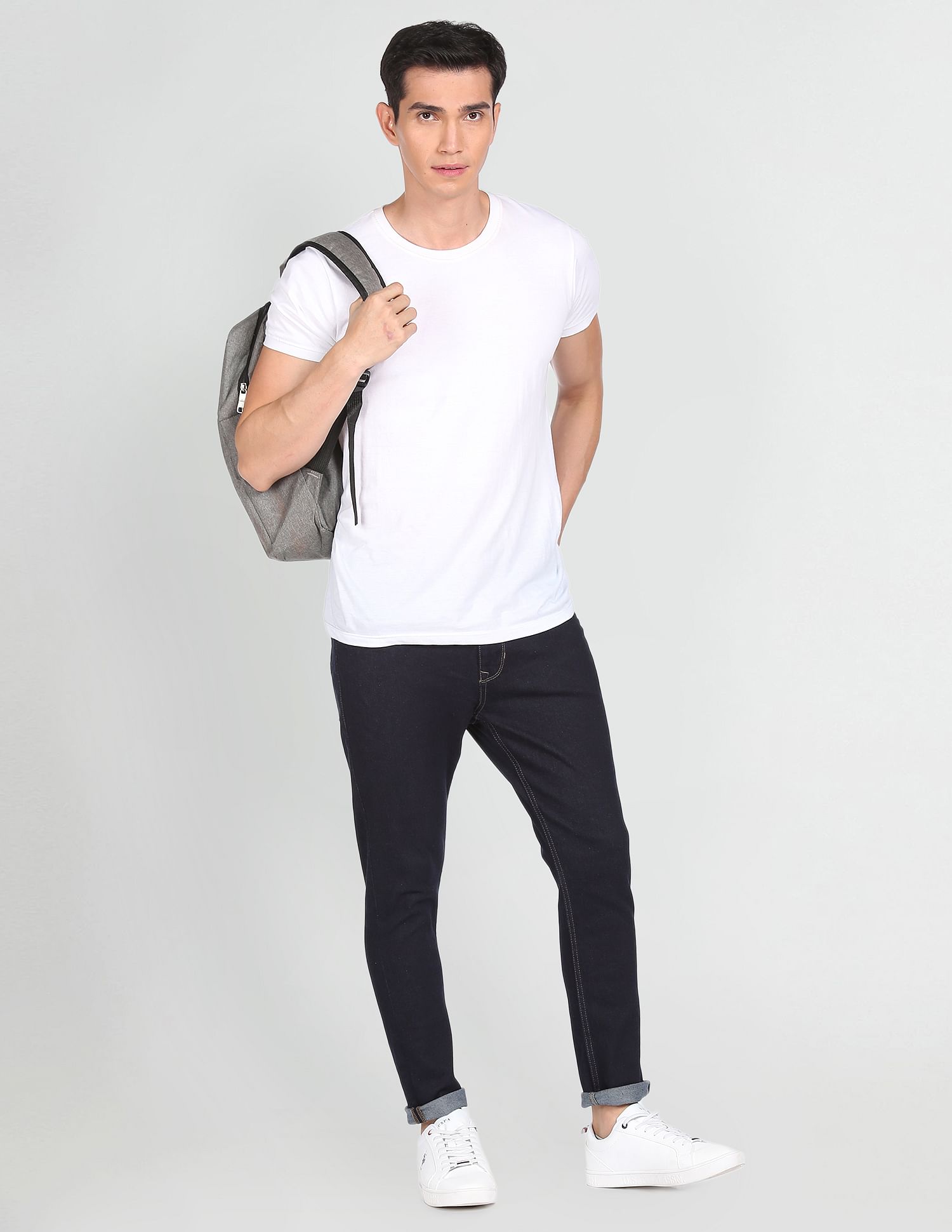 Slim Fit Rinsed Jeans Blue - U.S. POLO ASSN. | Large