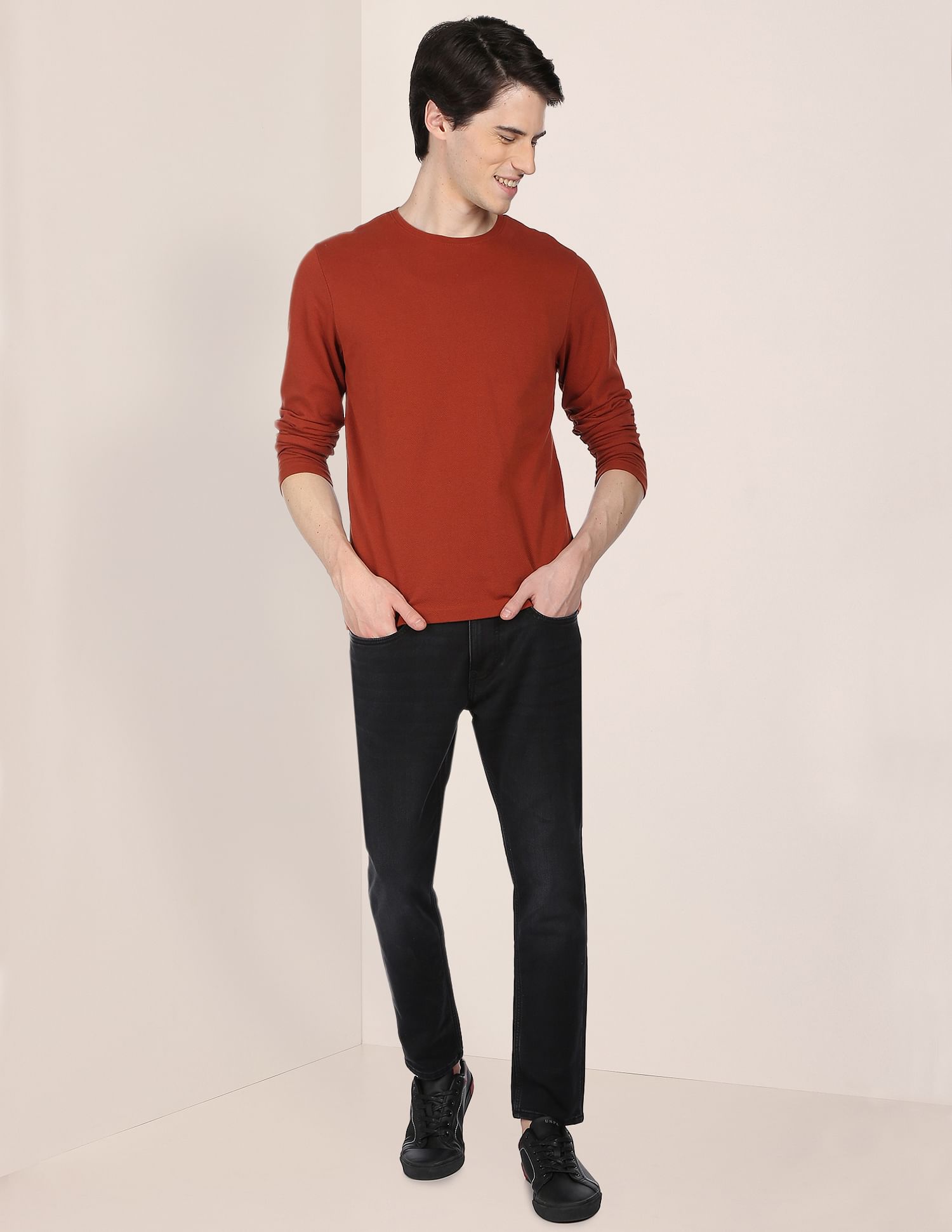 Henry Cropped Super Soft Jeans Black - U.S. Polo Assn. India | Large