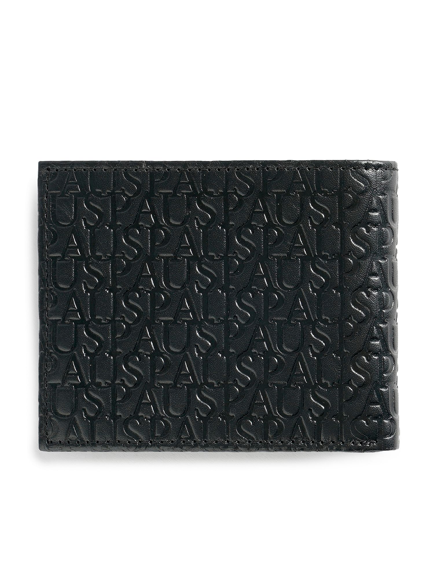 Bi-Fold Debossed Wallet Black - U.S. POLO ASSN. | Large