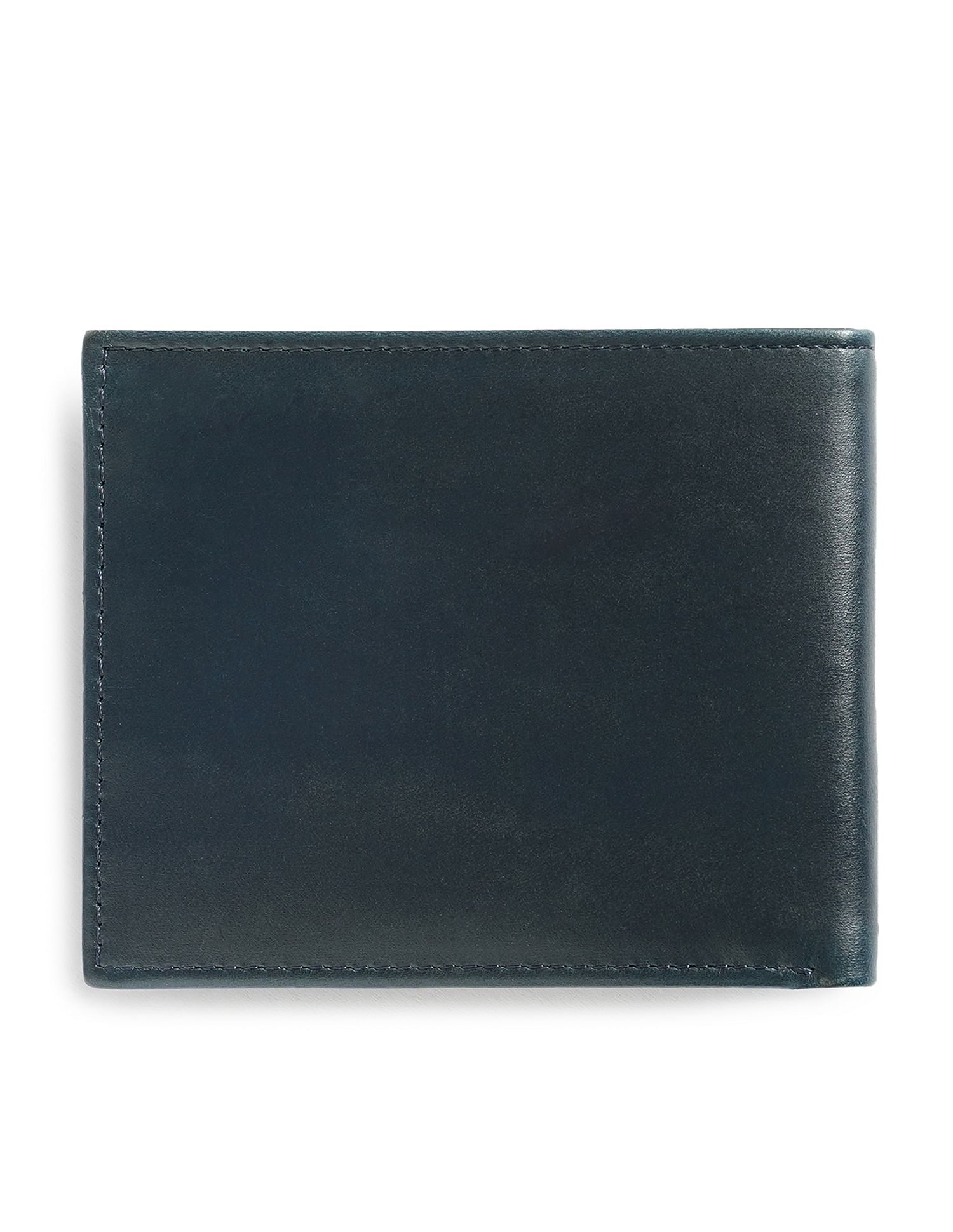 Bi-Fold Solid Wallet Navy - U.S. Polo Assn. India | Large