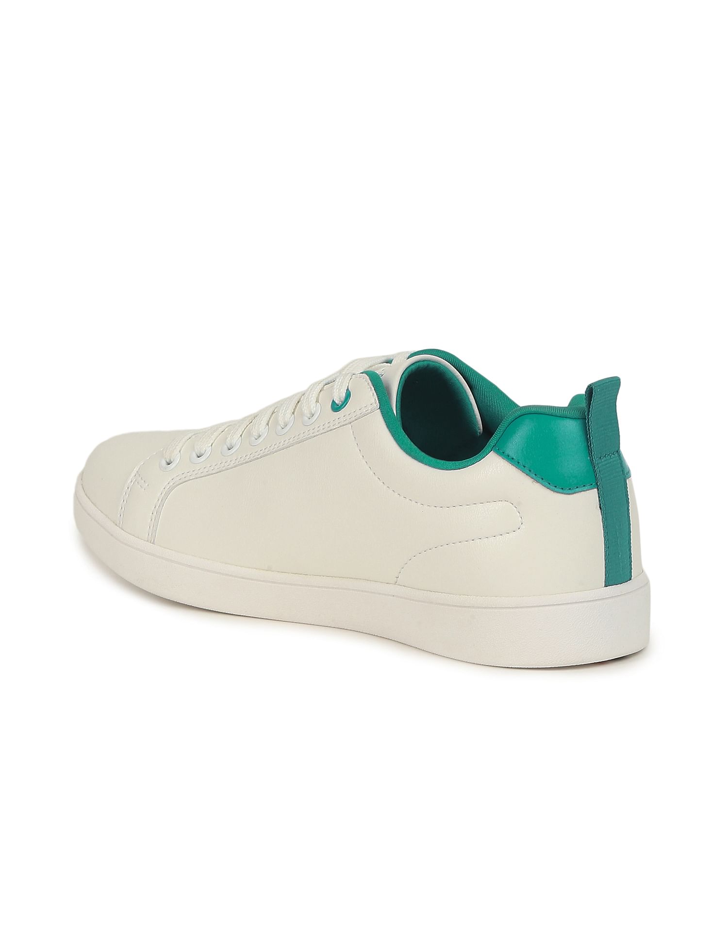 Men Lace Up Panelled Salvador 3.0 Sneakers White - U.S. Polo Assn. India | Large