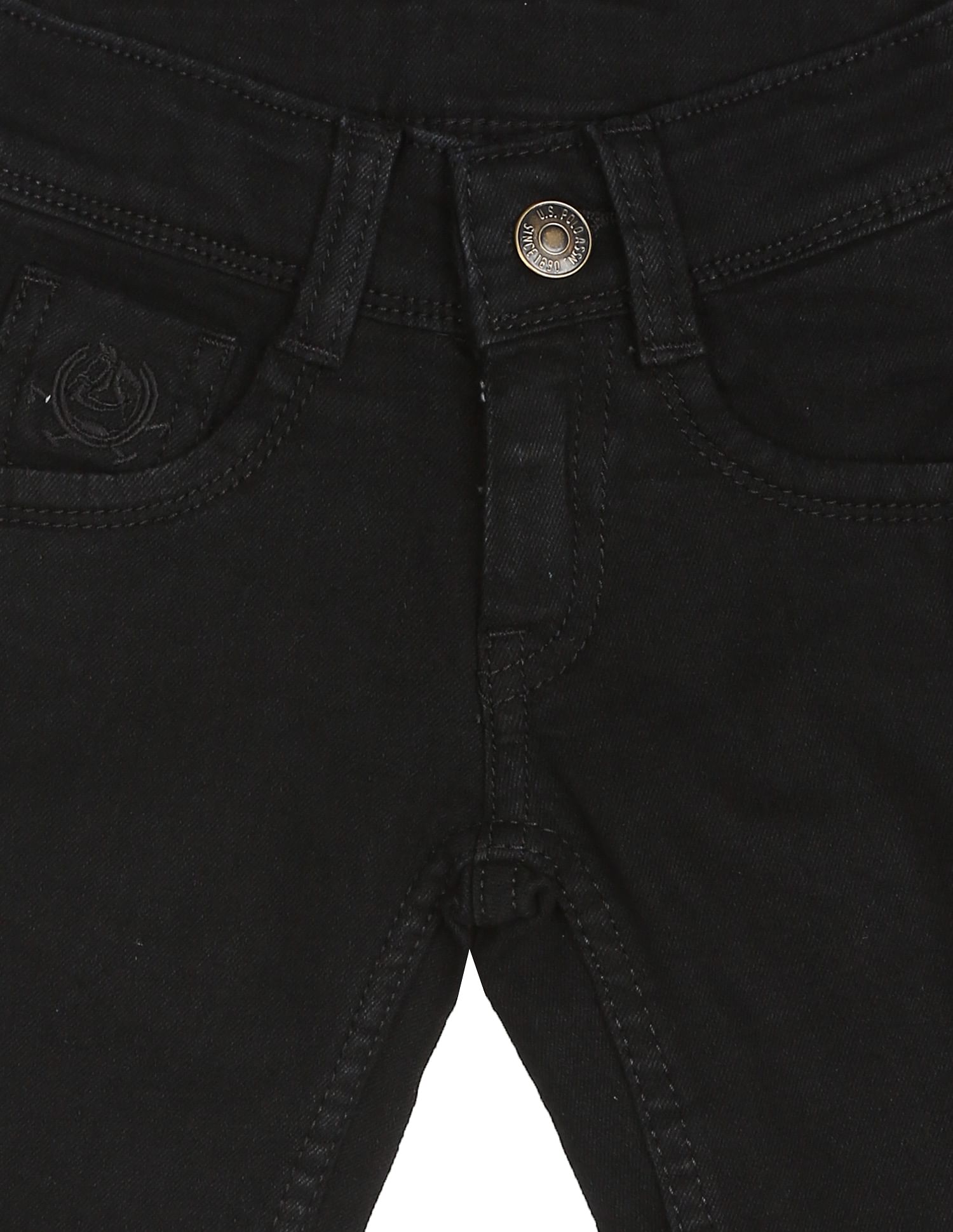 Skinny Fit Clean Look Jeans Black - U.S. POLO ASSN. | Large