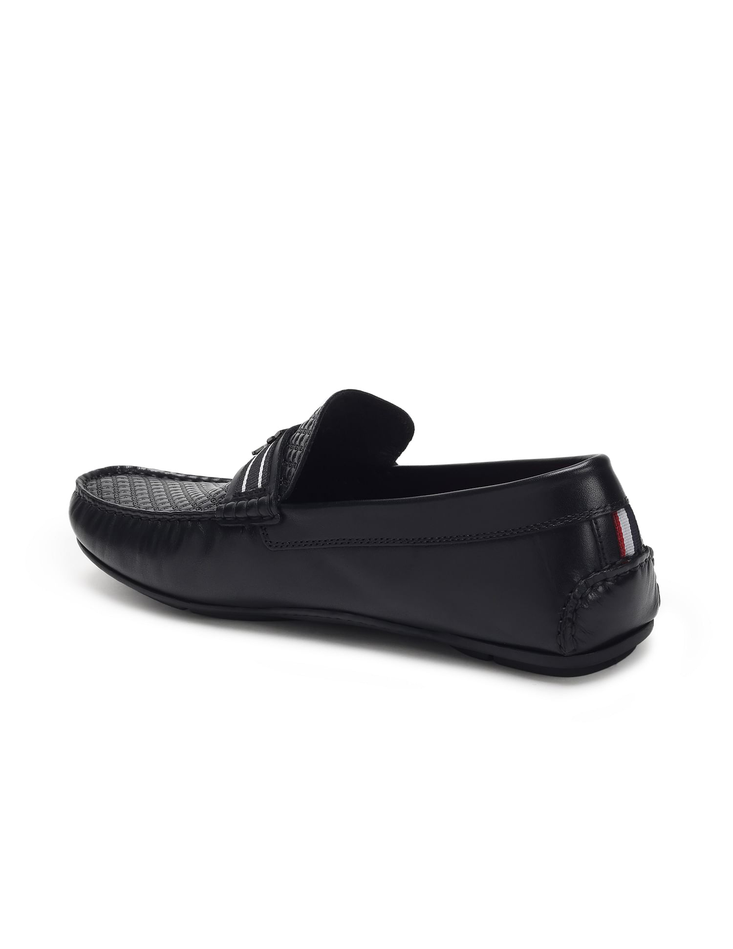 Men Logo Charles Slip On Shoes Black - U.S. Polo Assn. India | Large