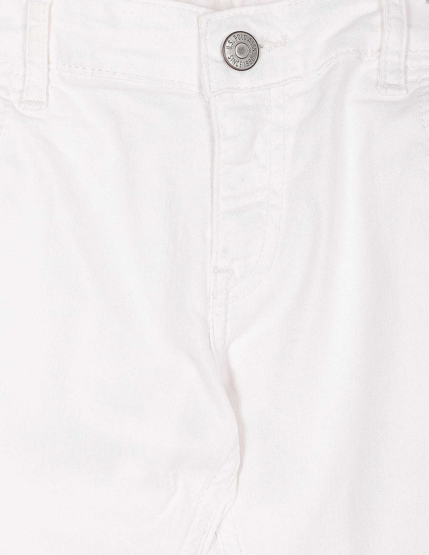 Twill Authentic 1890 Jeans White - U.S. POLO ASSN. | Large