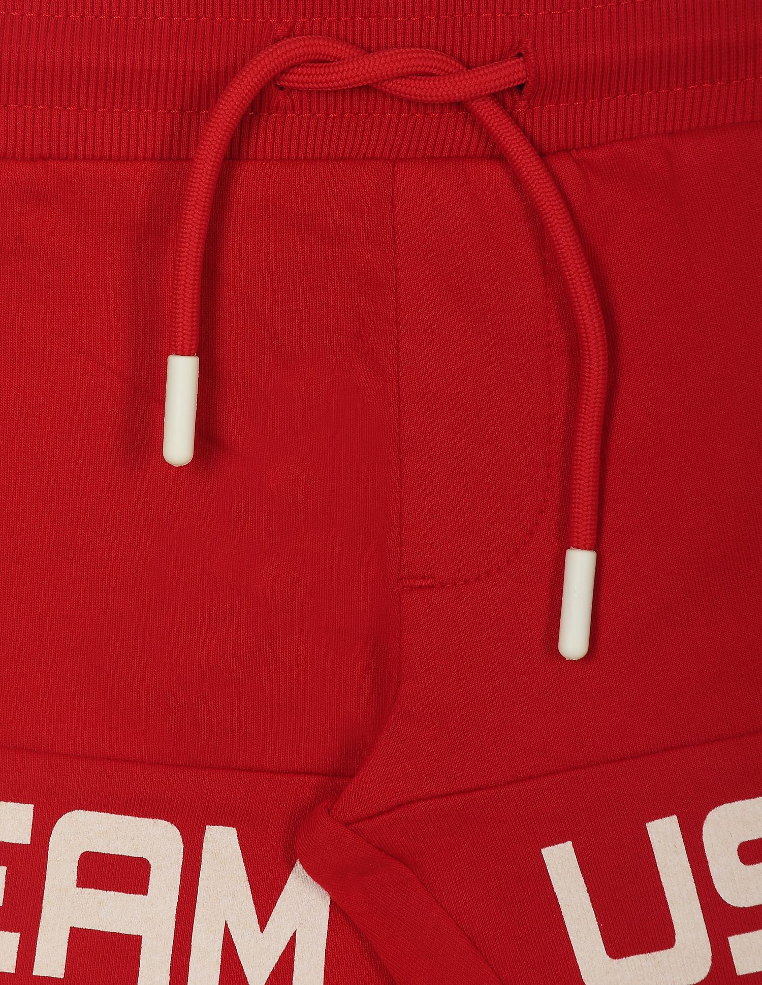 Iconic Printed Shorts Red - U.S. POLO ASSN. | Large