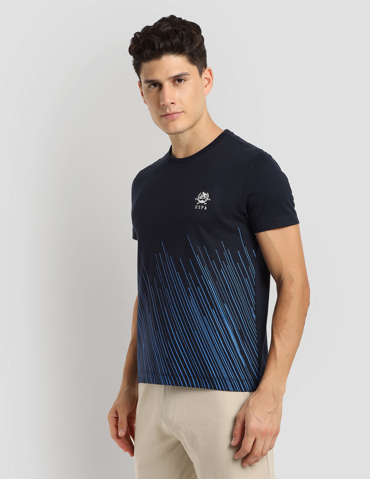 Graphic Sport T-Shirt Navy - U.S. POLO ASSN. | Large