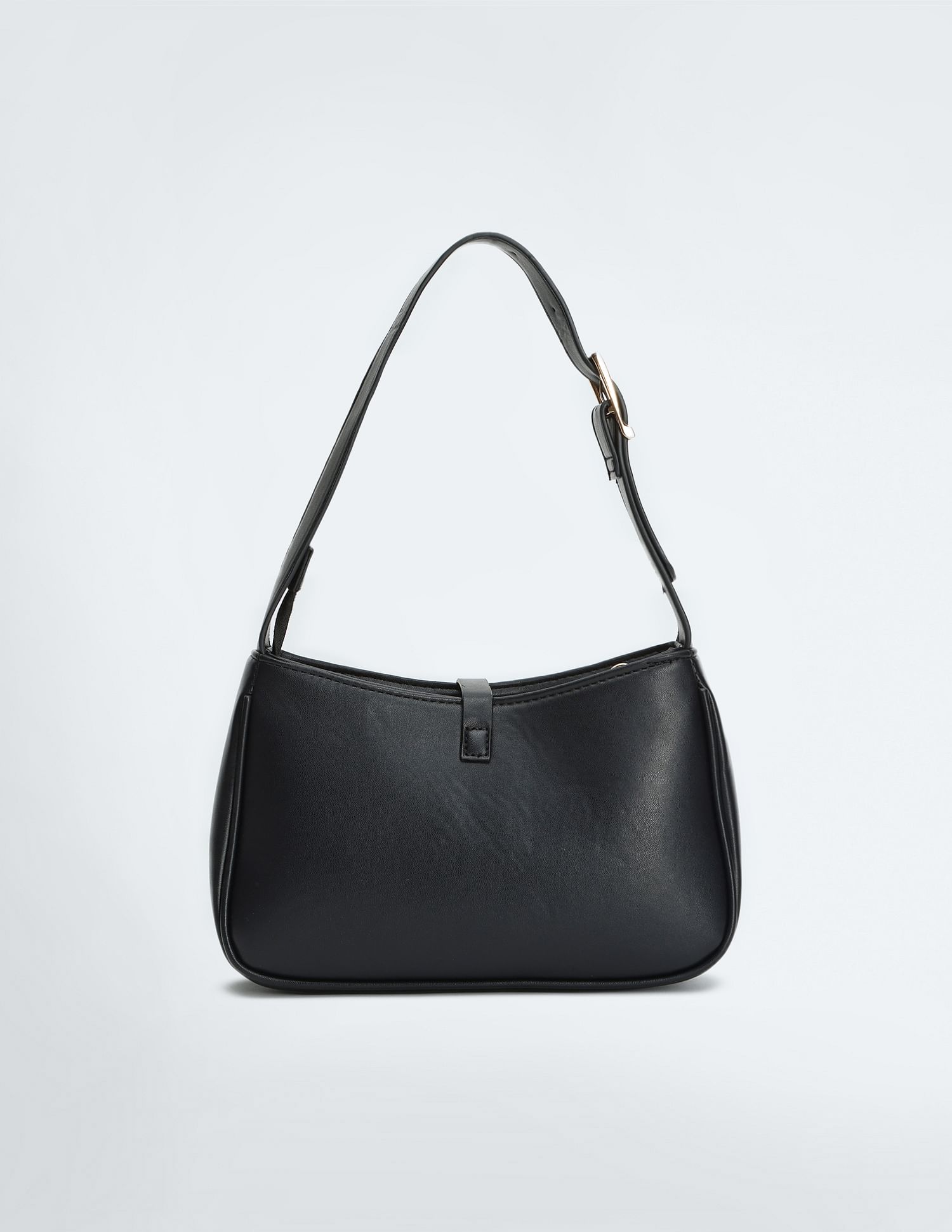 Quilted Monogram Baguette Bag Black - U.S. POLO ASSN. | Large