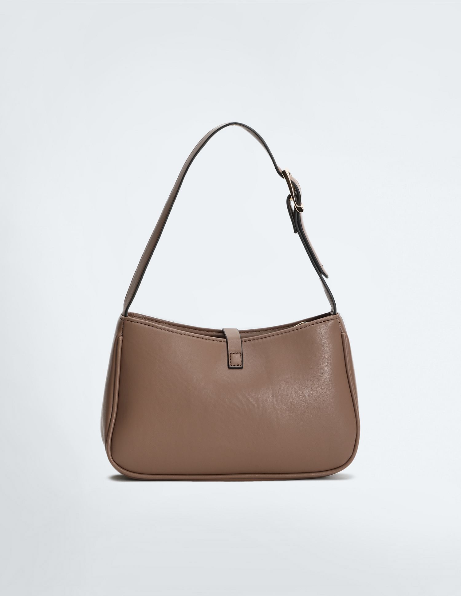 Quilted Monogram Baguette Bag Taupe - U.S. POLO ASSN. | Large