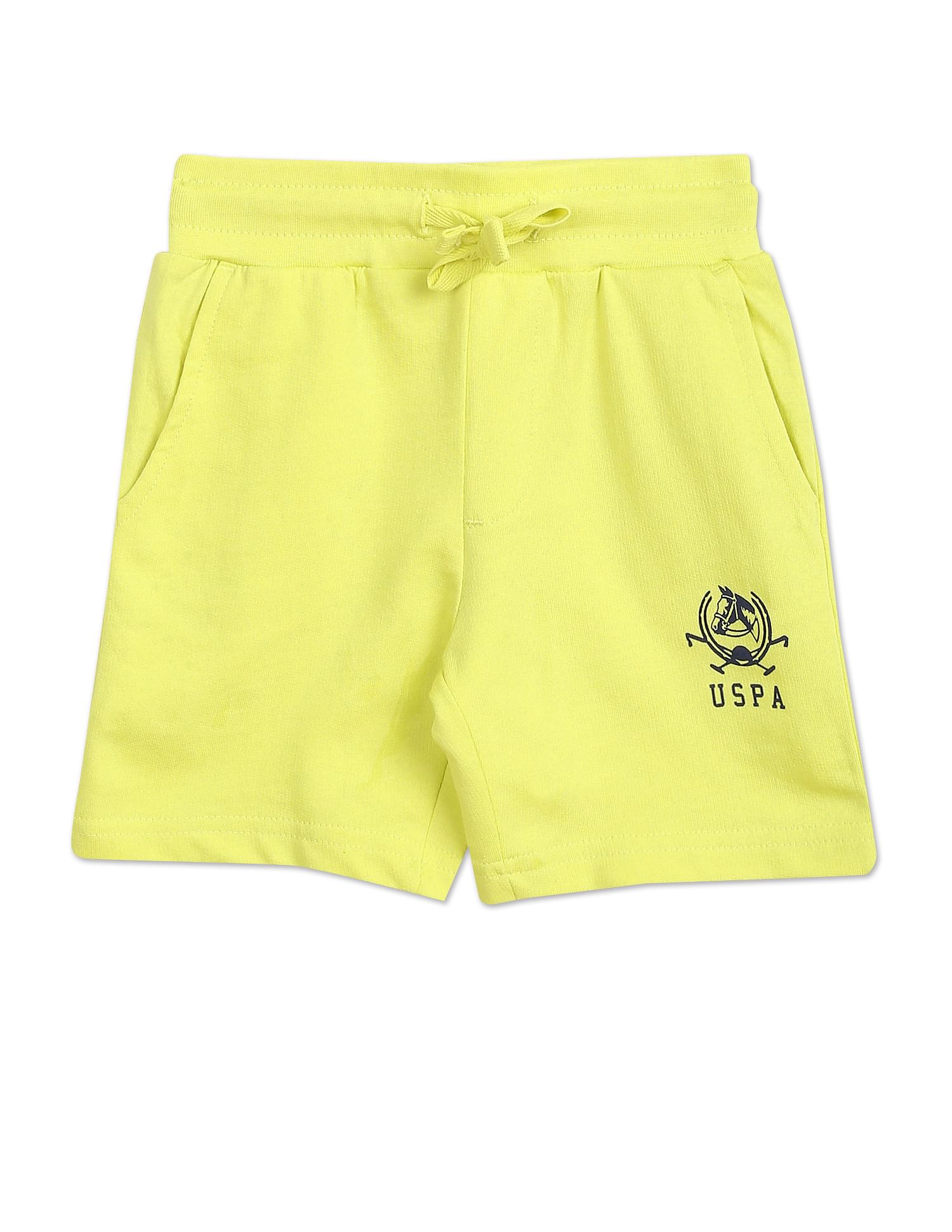 Brand Print Cotton Set Lime - U.S. POLO ASSN. | Large