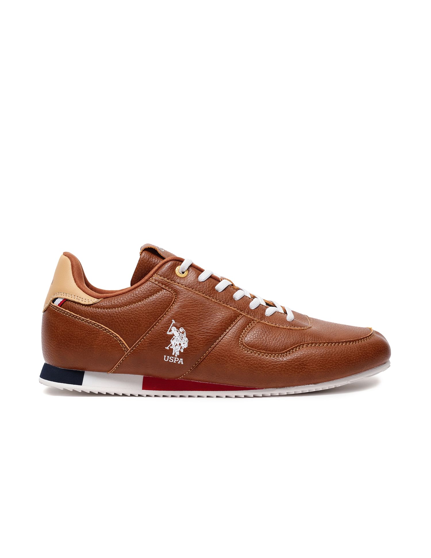 Uspa leather outlet shoes