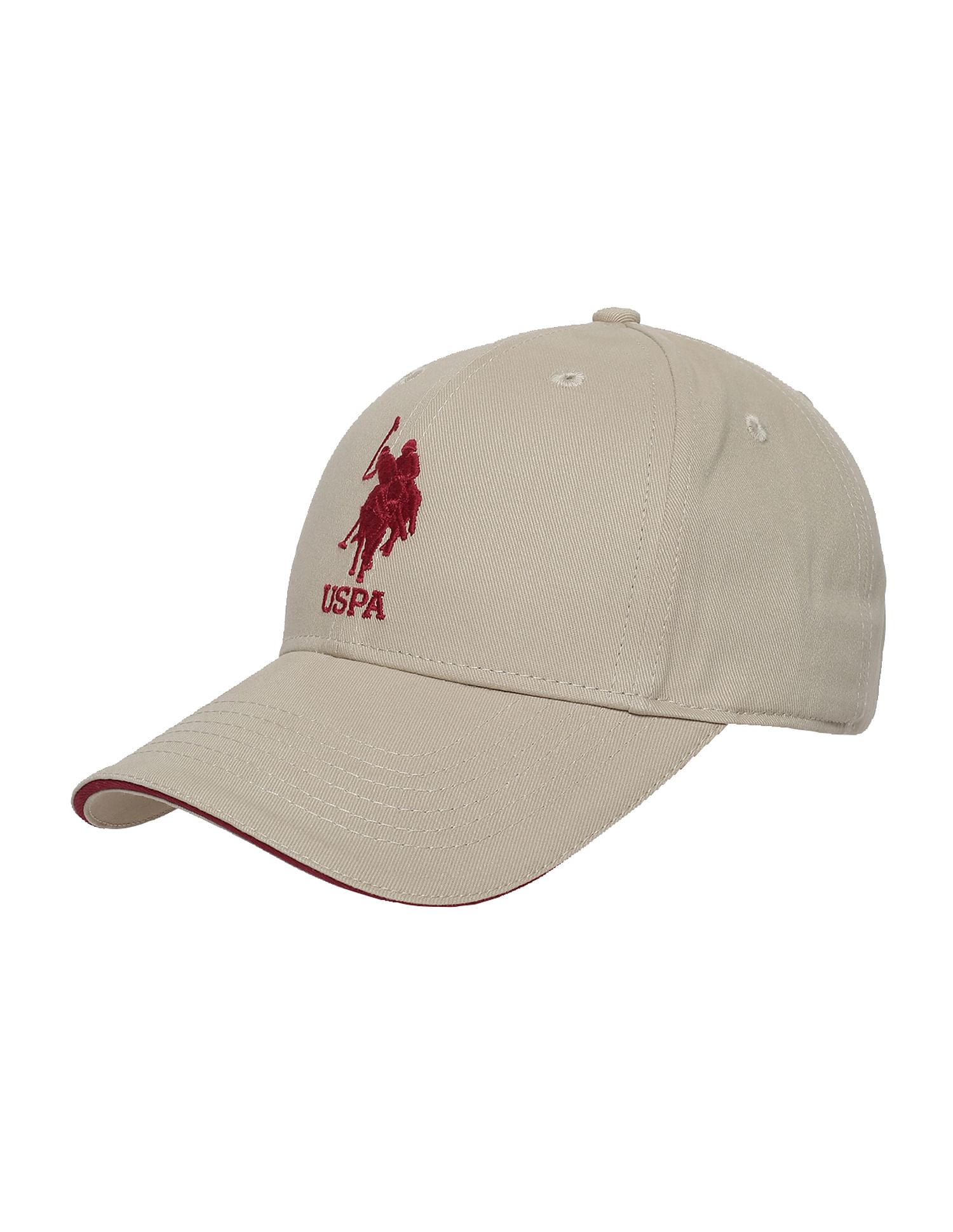 Cotton Solid Lugo Cap Beige - U.S. POLO ASSN. | Large
