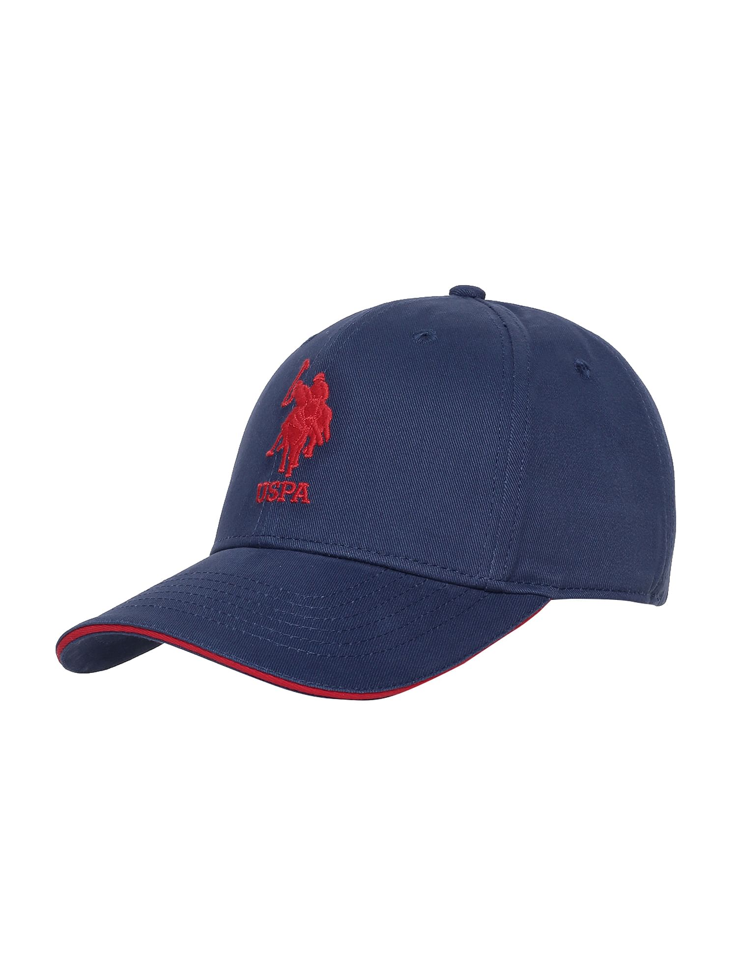 Cotton Solid Lugo Cap Light Indigo - U.S. POLO ASSN. | Large