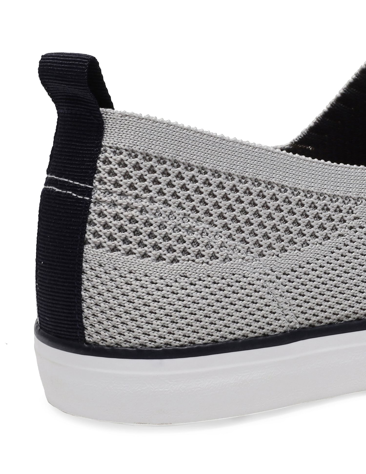 Men Knit Octavia 2.0 Slip On Shoes Grey - U.S. Polo Assn. India | Large