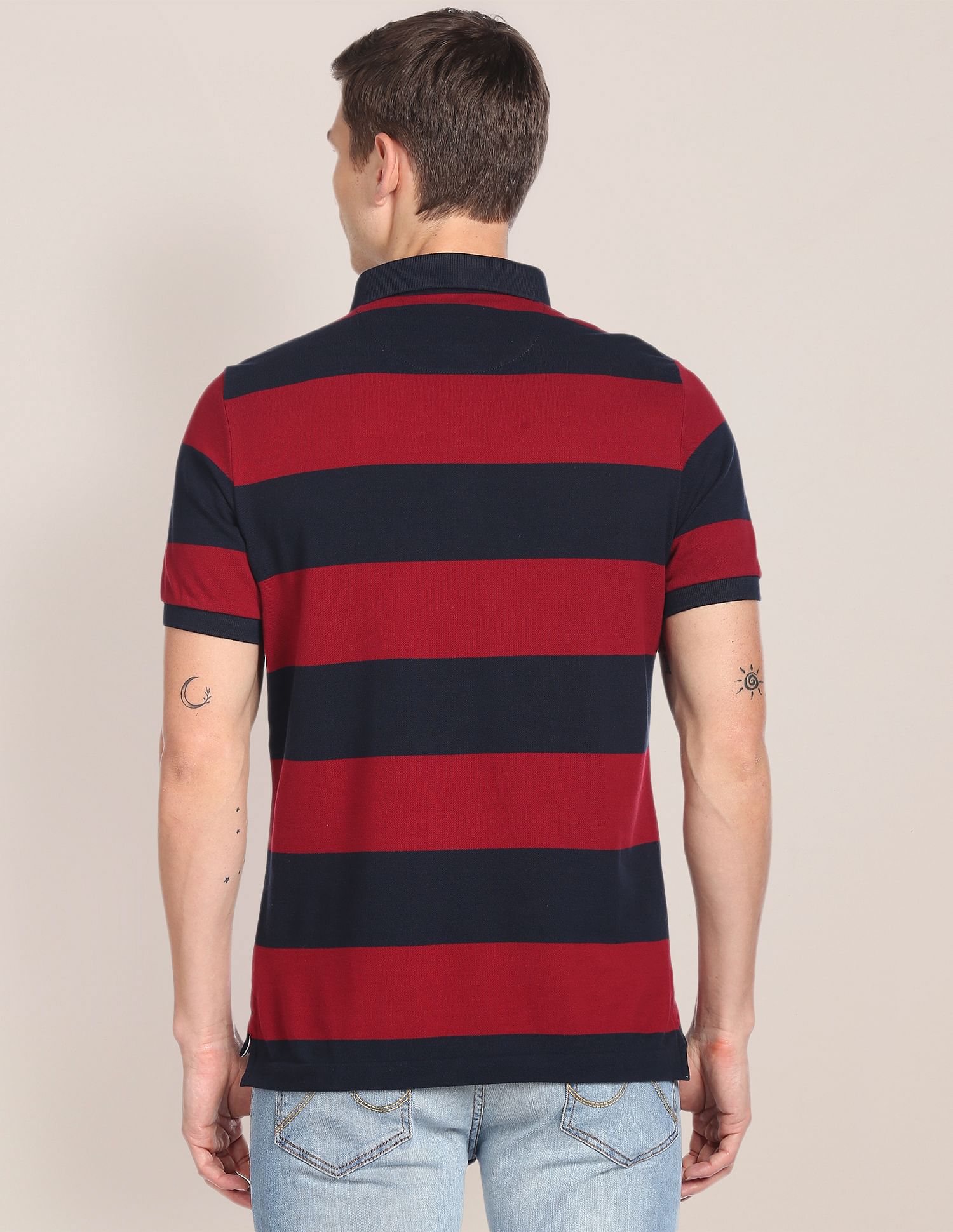 Solid Mascot Polo Shirt Maroon - U.S. Polo Assn. India | Large