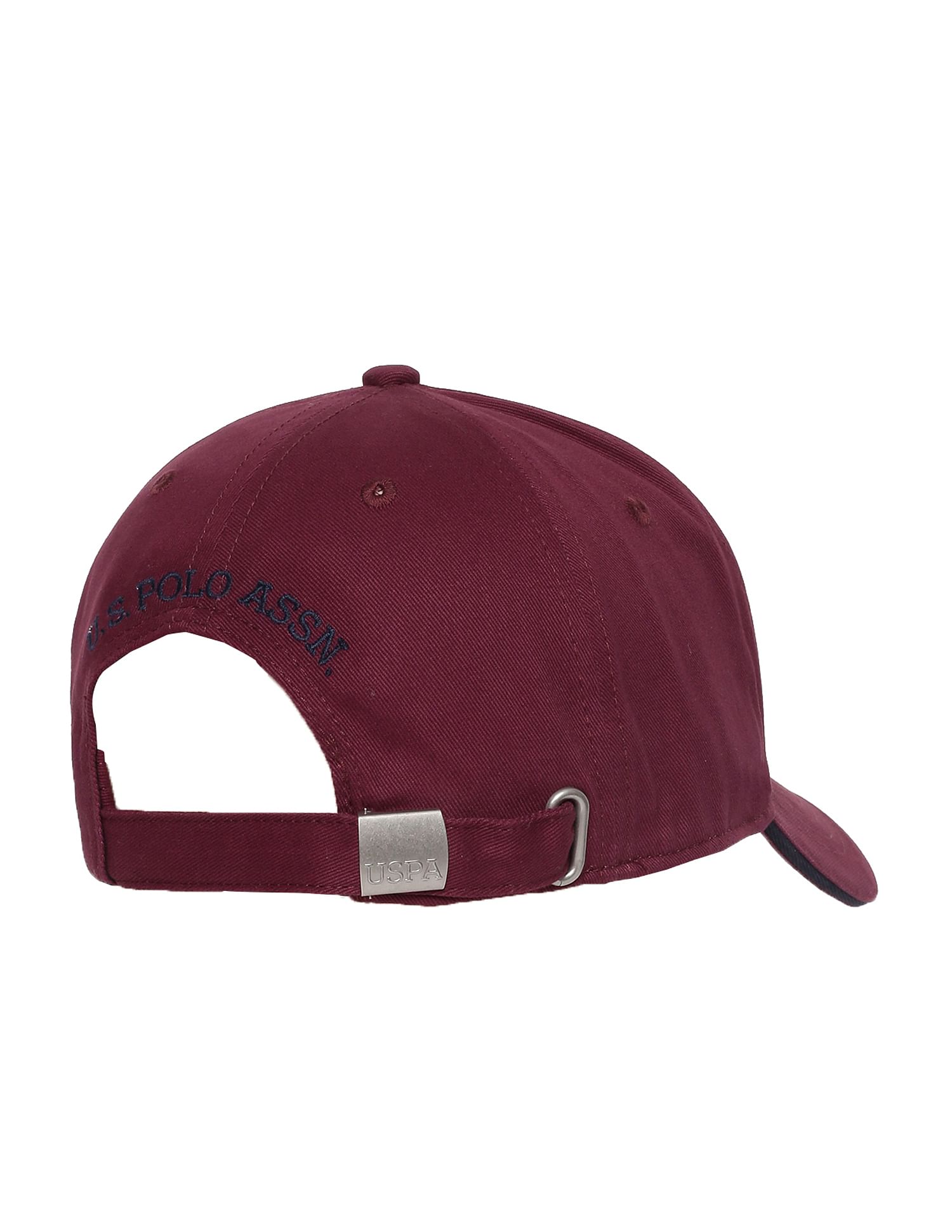 Cotton Solid Lugo Cap Wine - U.S. POLO ASSN. | Large
