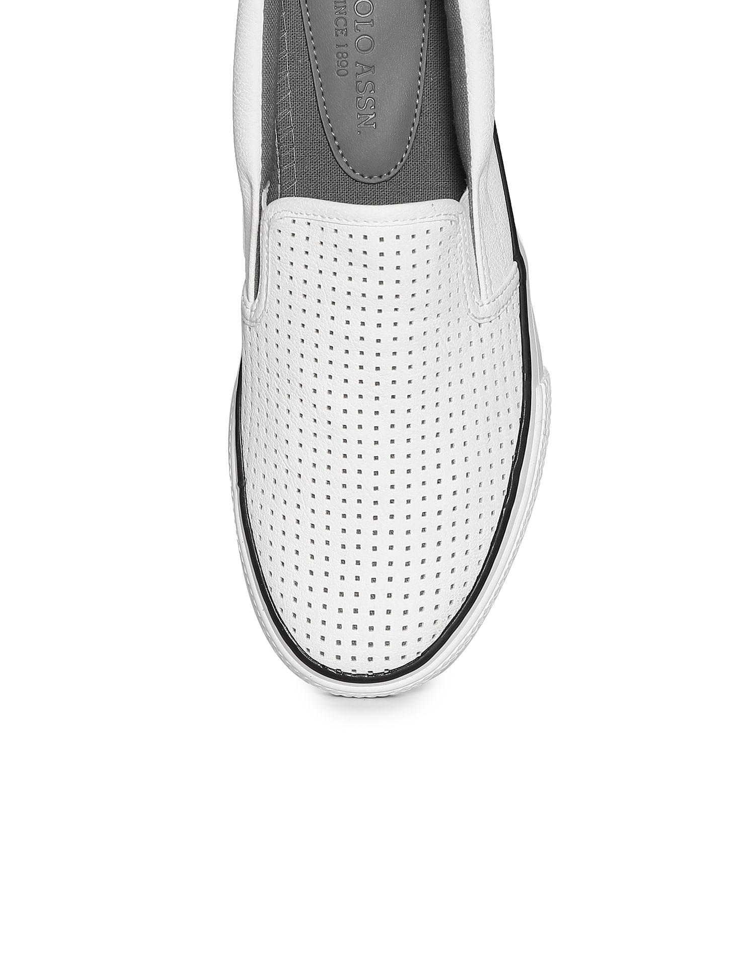 Perforated Senthil Slip On Shoes U.S. Polo Assn. India