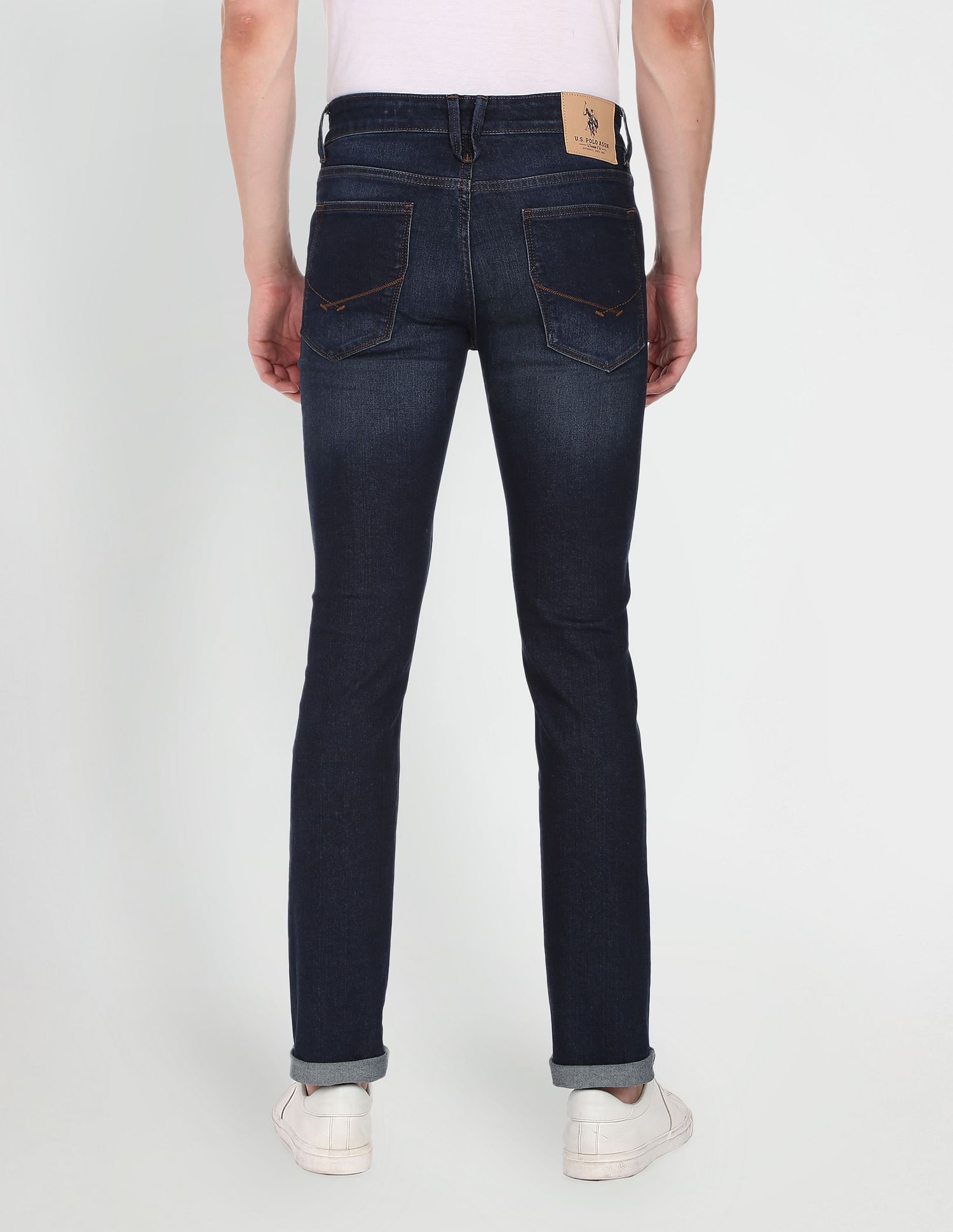 Mid Rise Regallo Skinny Fit Jeans Blue - U.S. Polo Assn. India | Large