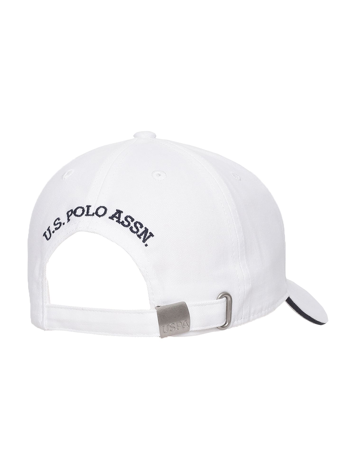 Cotton Solid Lugo Cap White - U.S. POLO ASSN. | Large