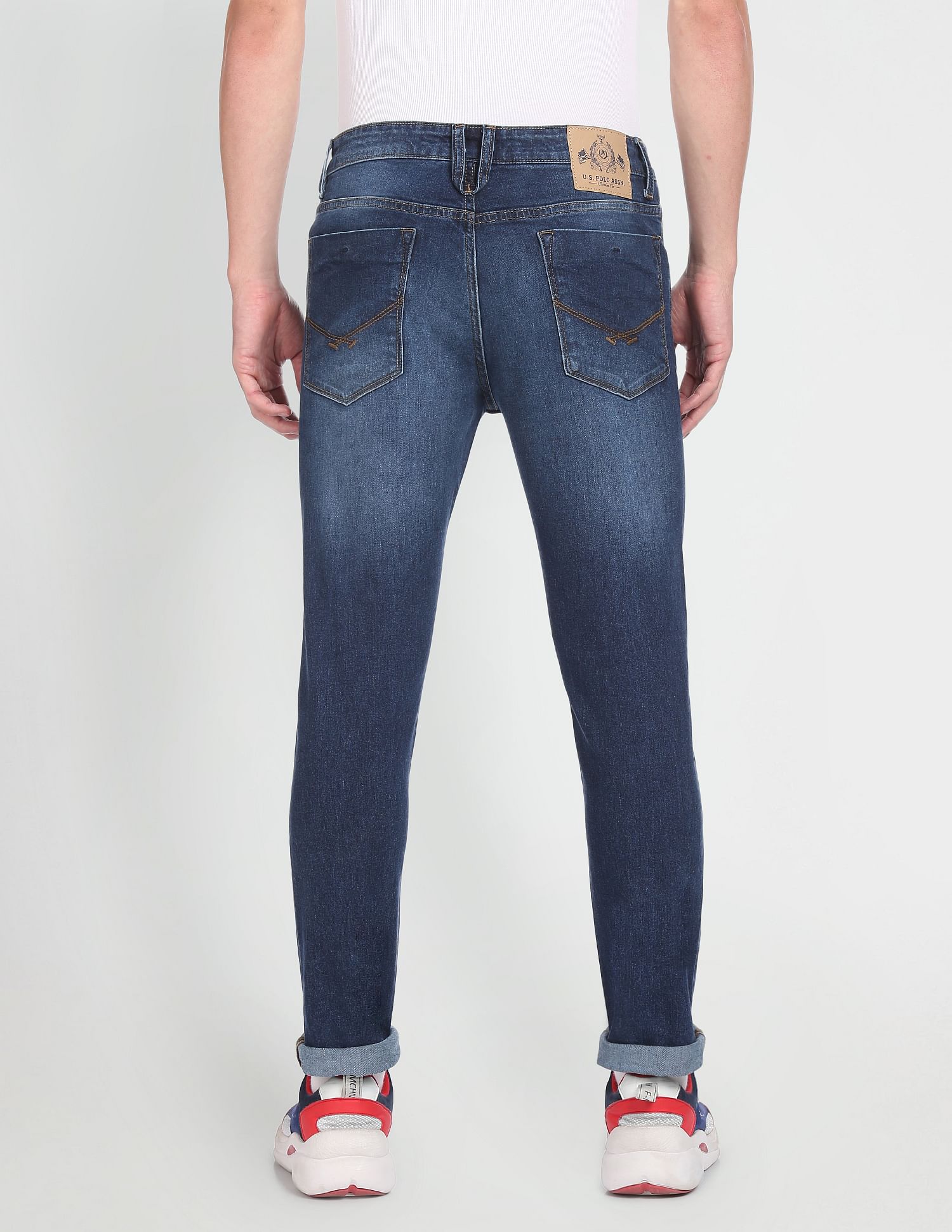 Mid Rise Regallo Skinny Fit Jeans Dark Blue - U.S. Polo Assn. India | Large