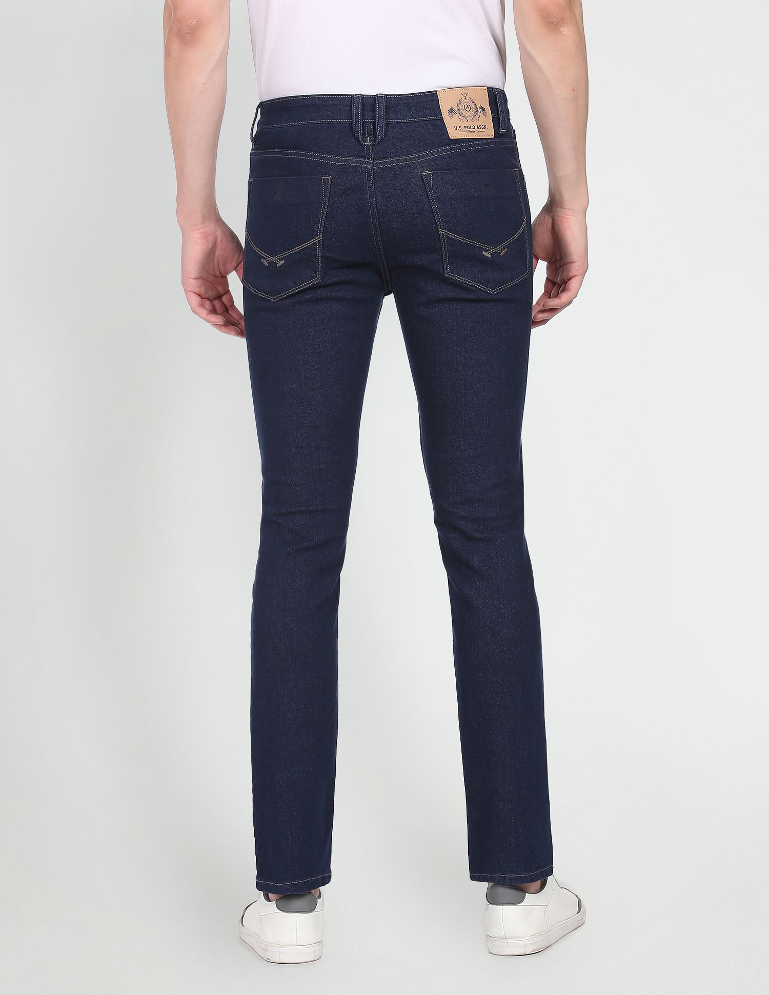 Mid Rise Regallo Skinny Fit Jeans Blue - U.S. Polo Assn. India | Large